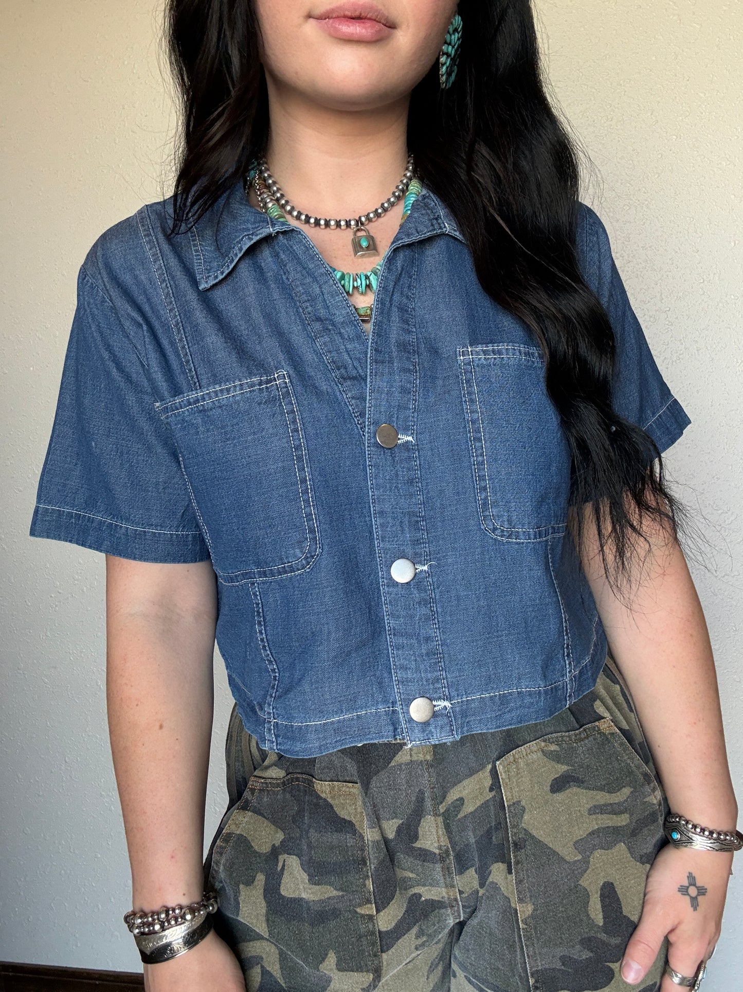 The Indigo Cropped Denim
