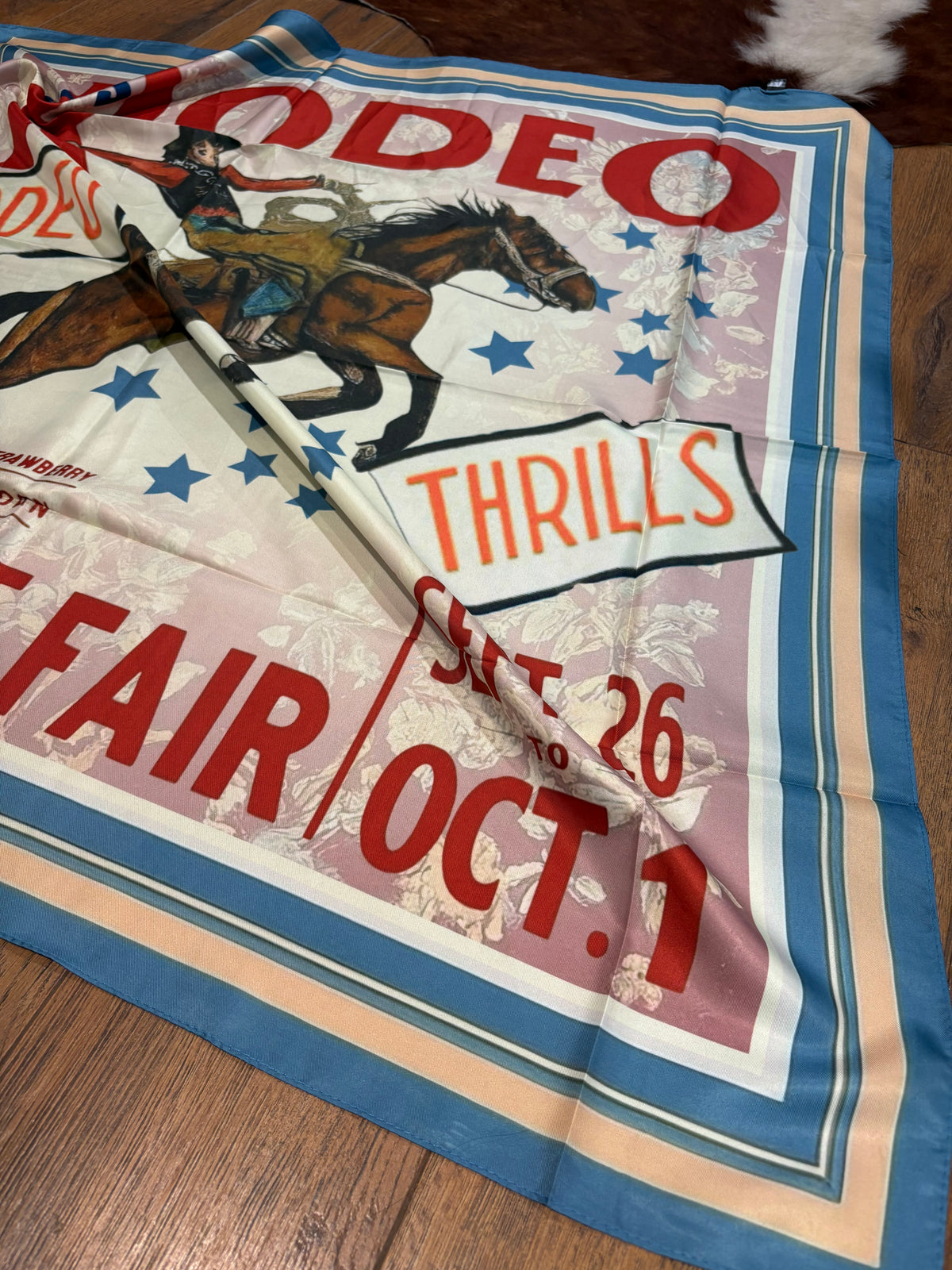 Strawberry Roan State Fair Wild Rag