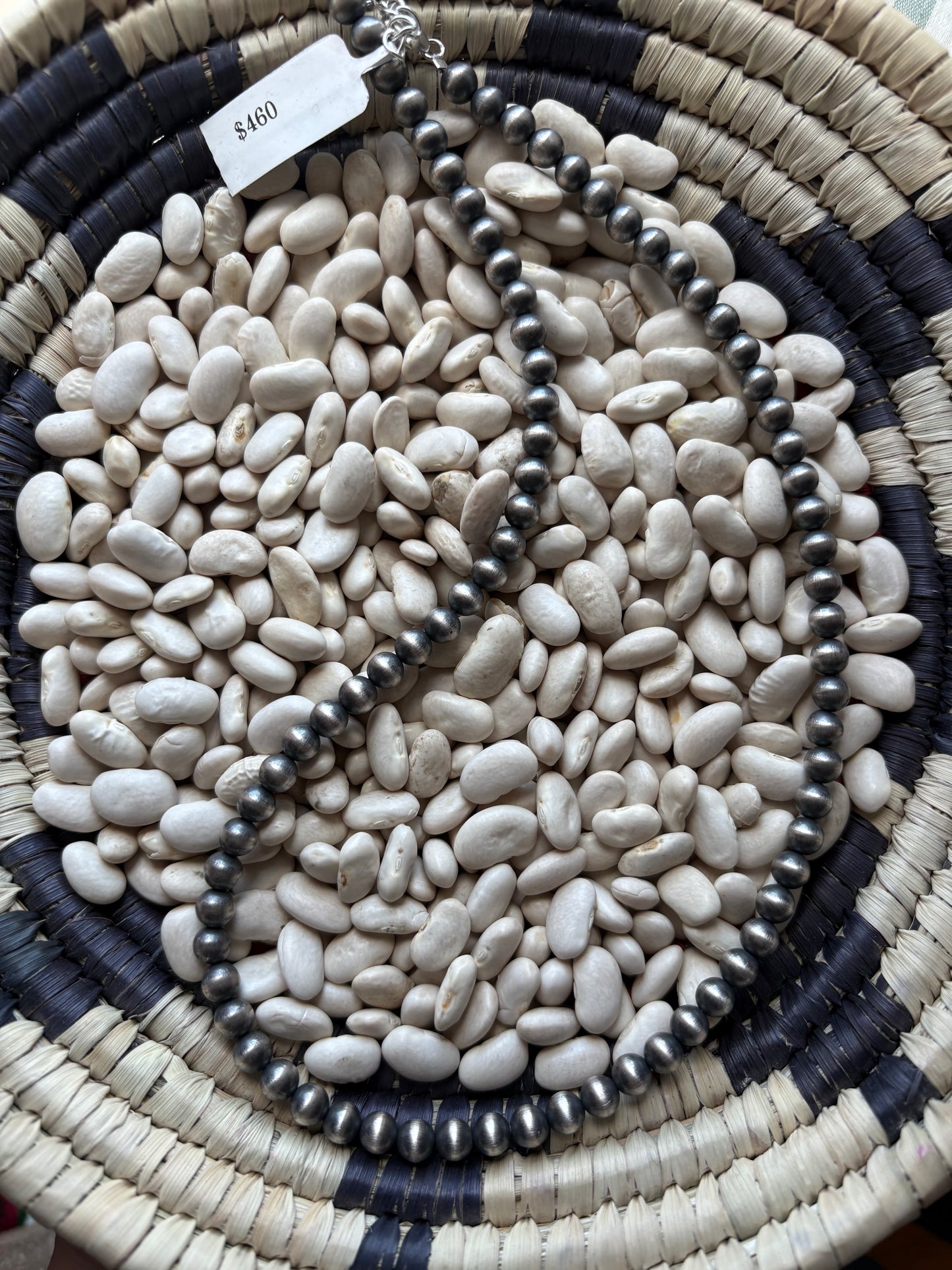 6mm 21” Sterling Pearl Necklace