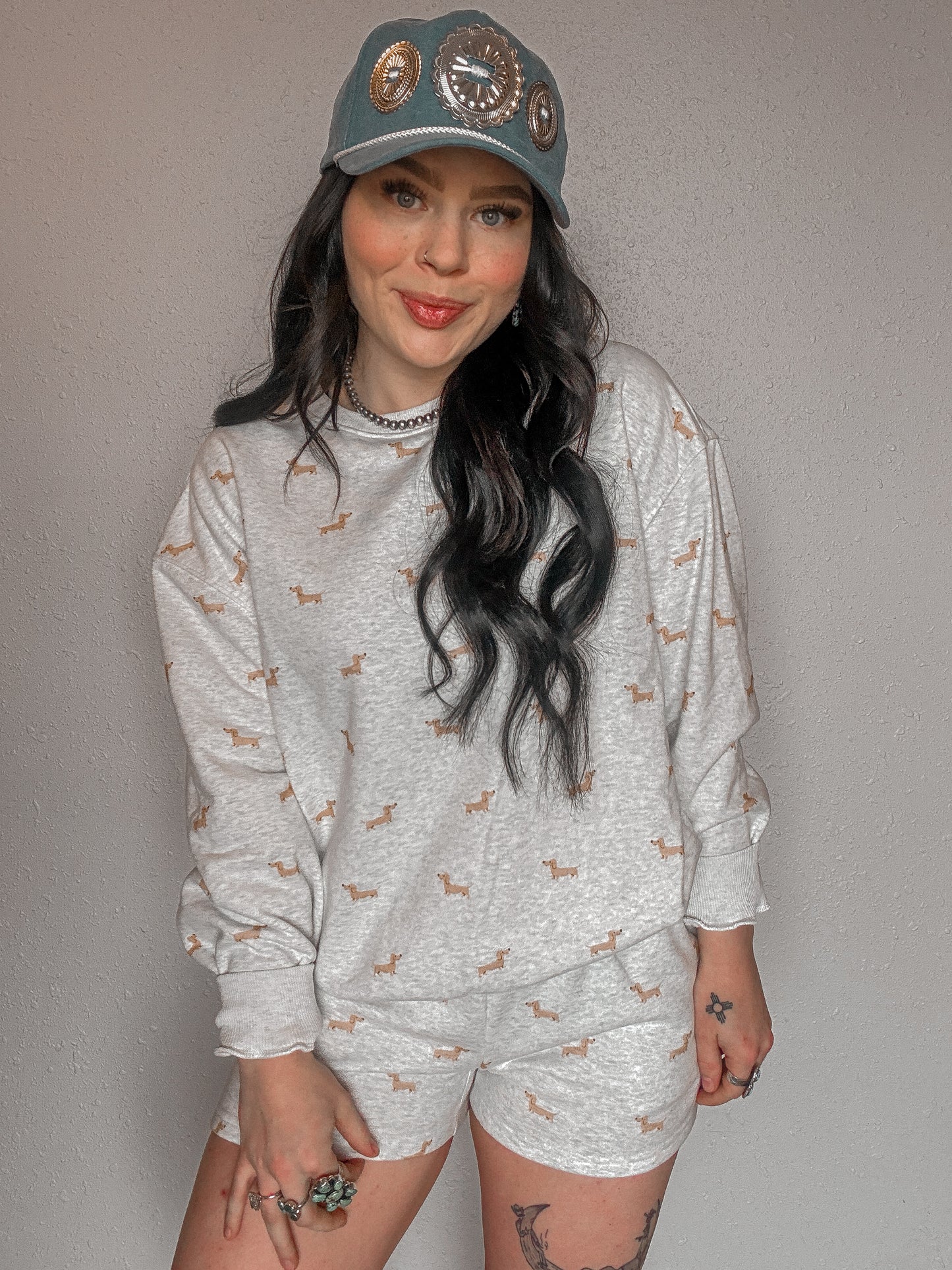 The Western Weenie Dog Crewneck