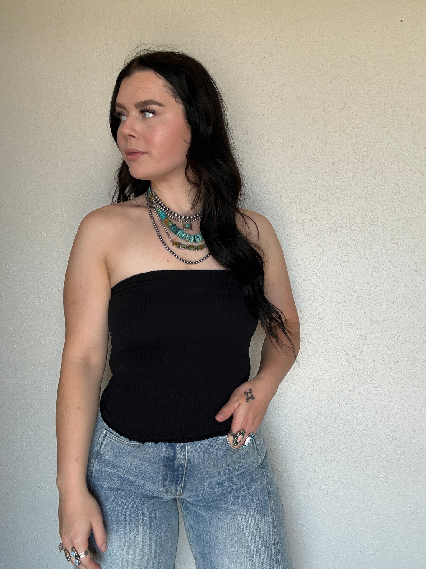 Fitted Tube Top *Lux