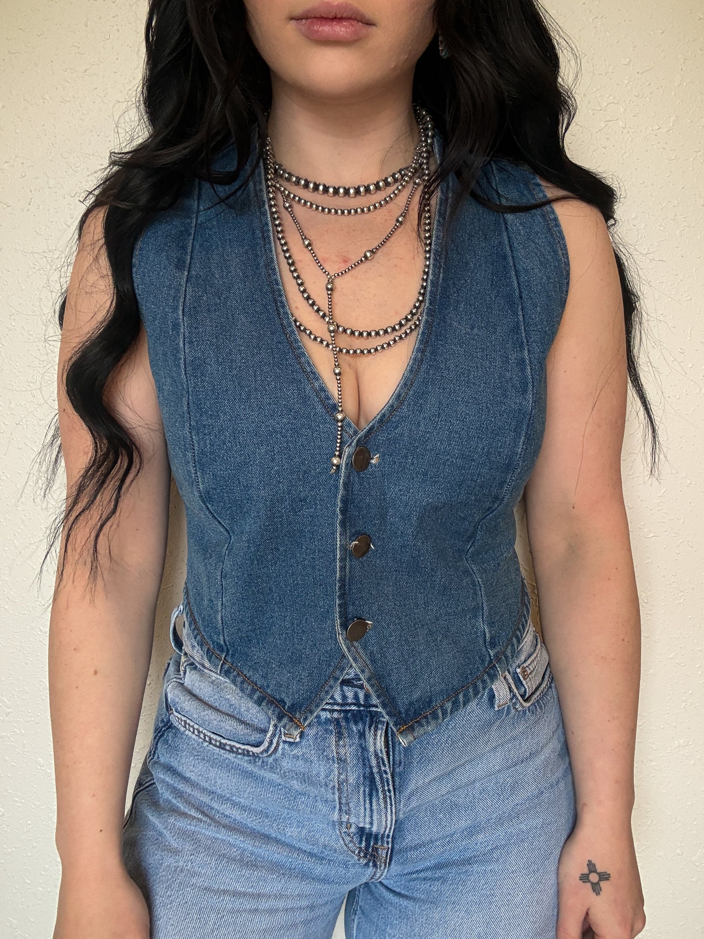 The Perfect Denim Vest