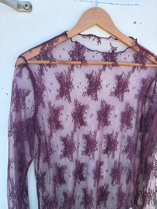Lace Undershirt *Purple