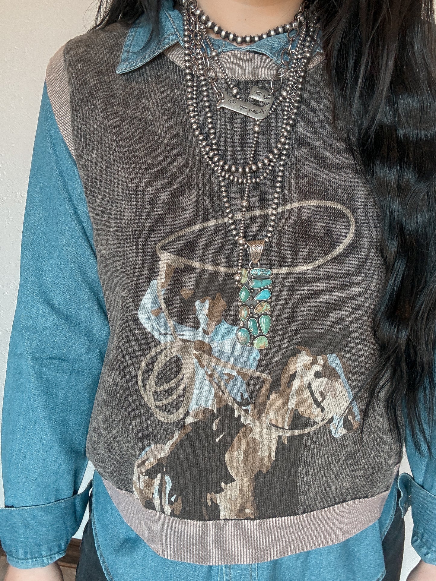 Swing Wide Sweater Vest