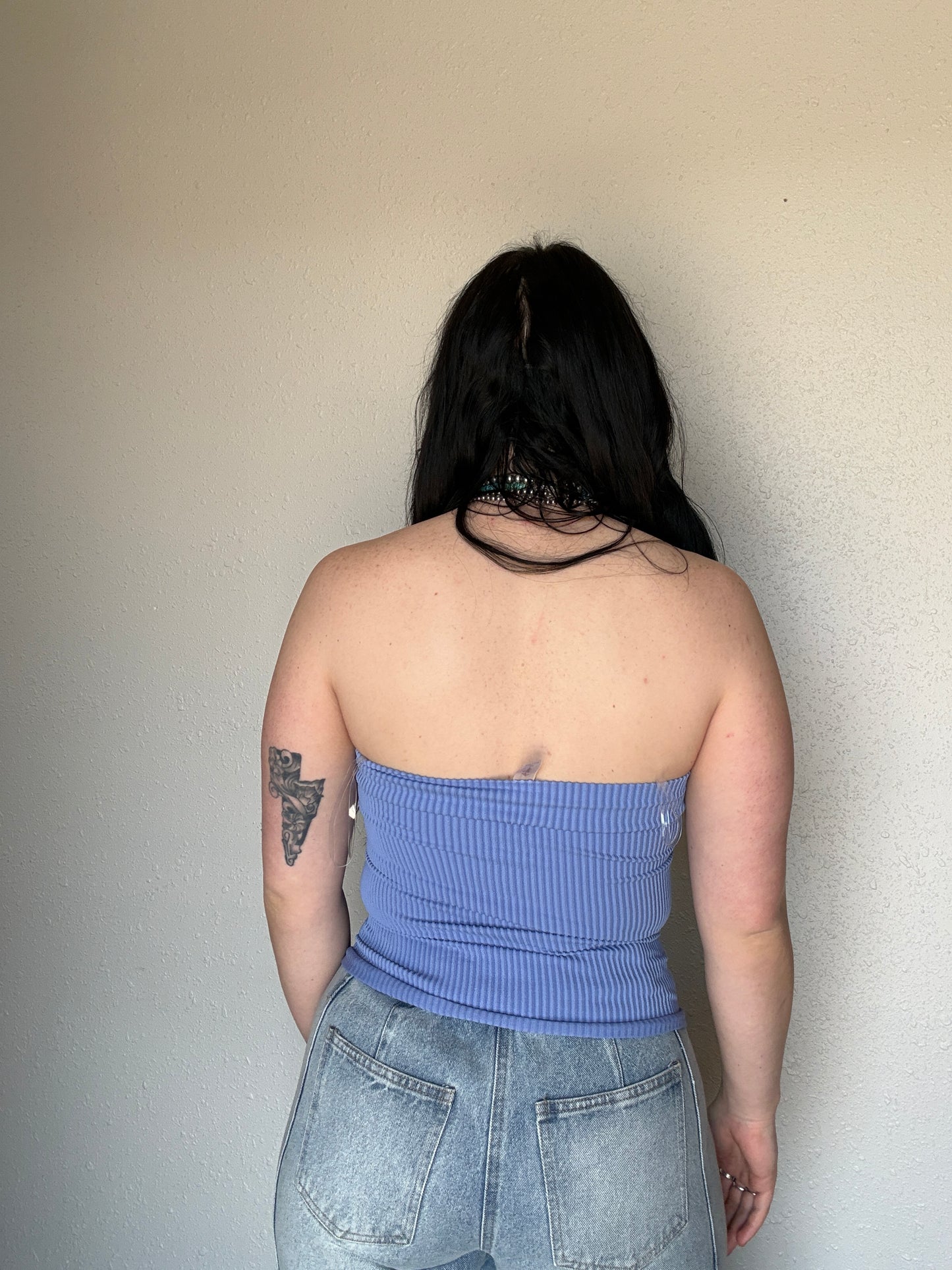 Fitted Tube Top *Periwinkle ￼