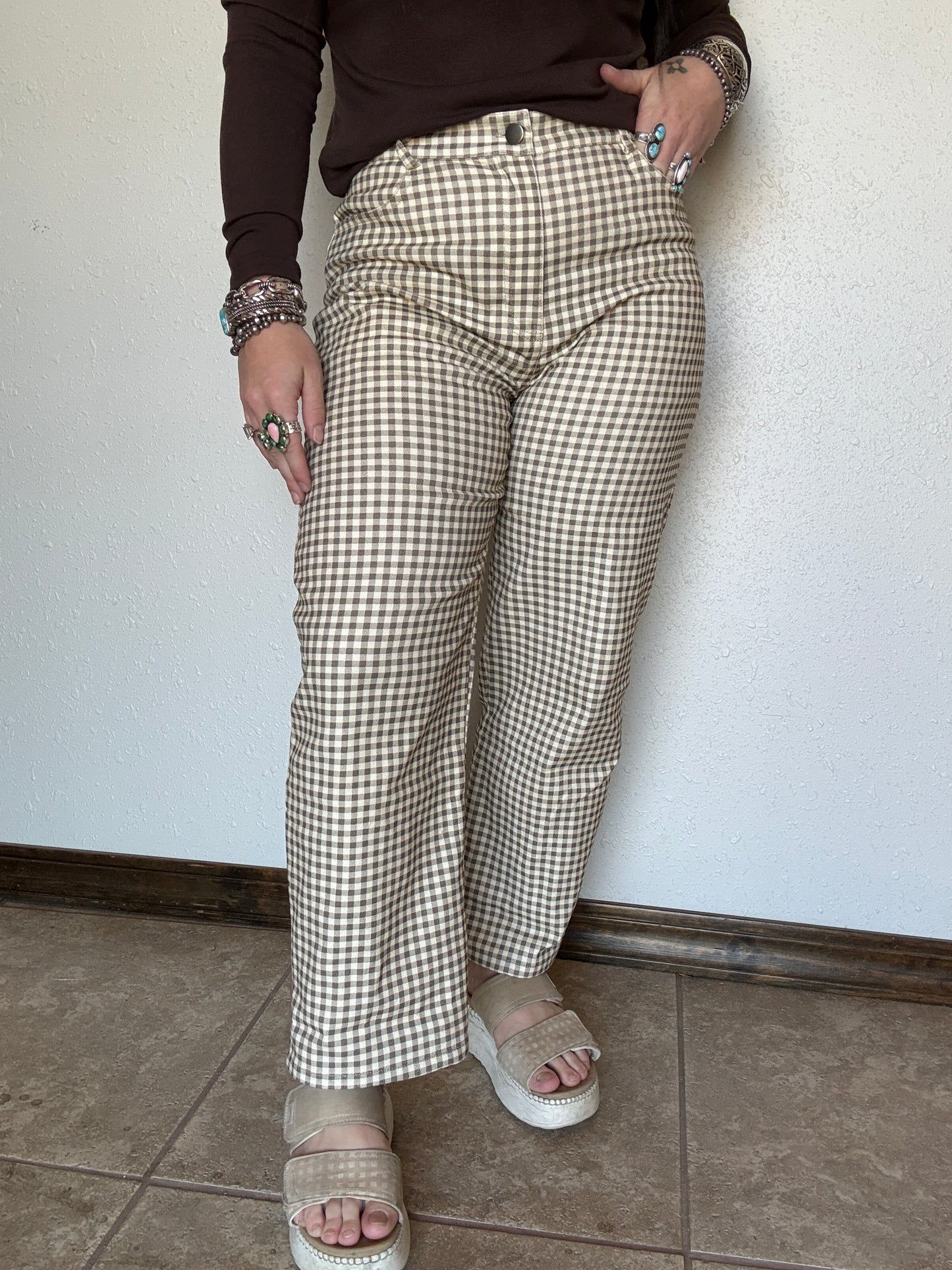 The Cowboy Check Pants