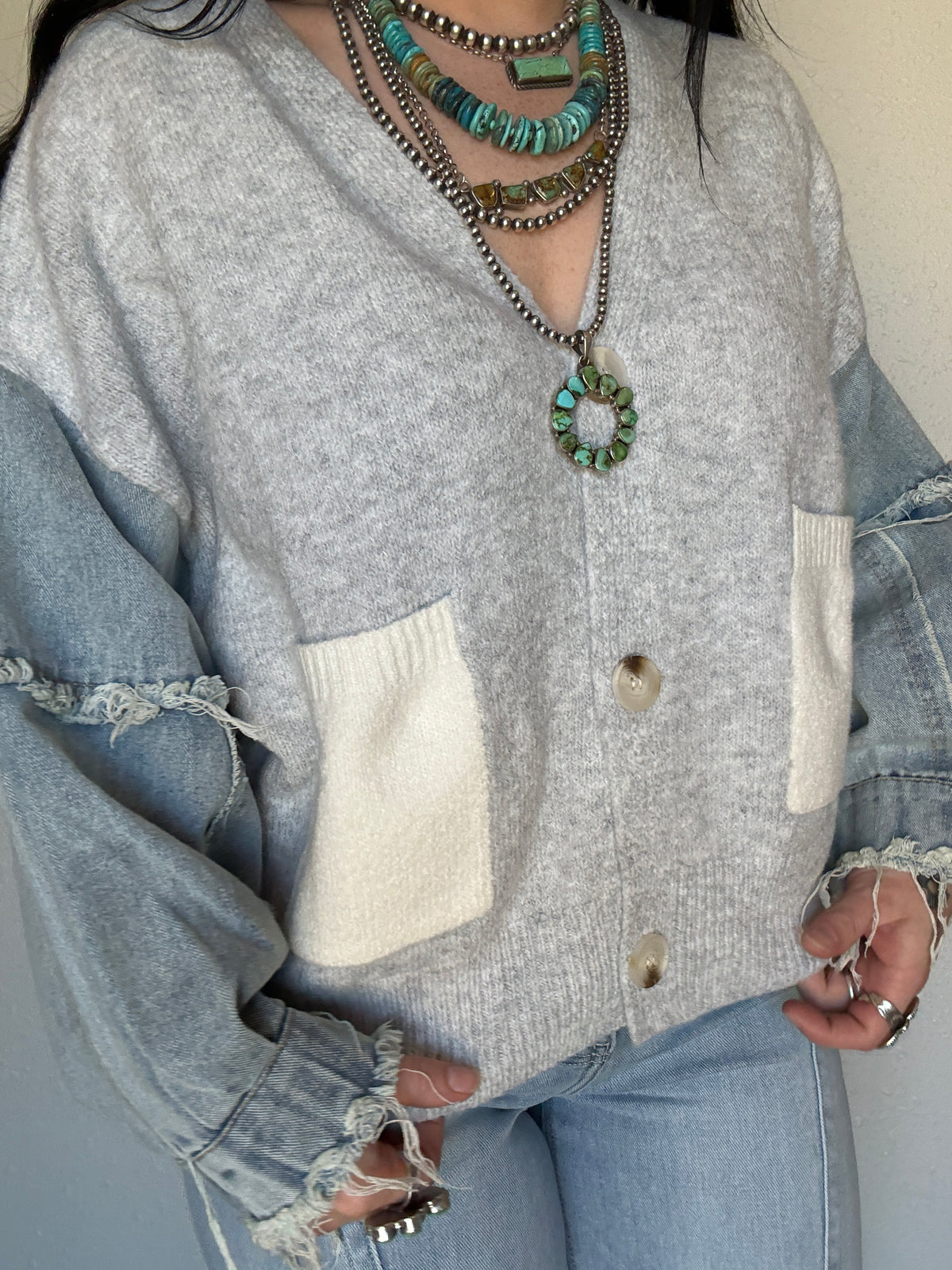 The Dandy Denim Cardigan