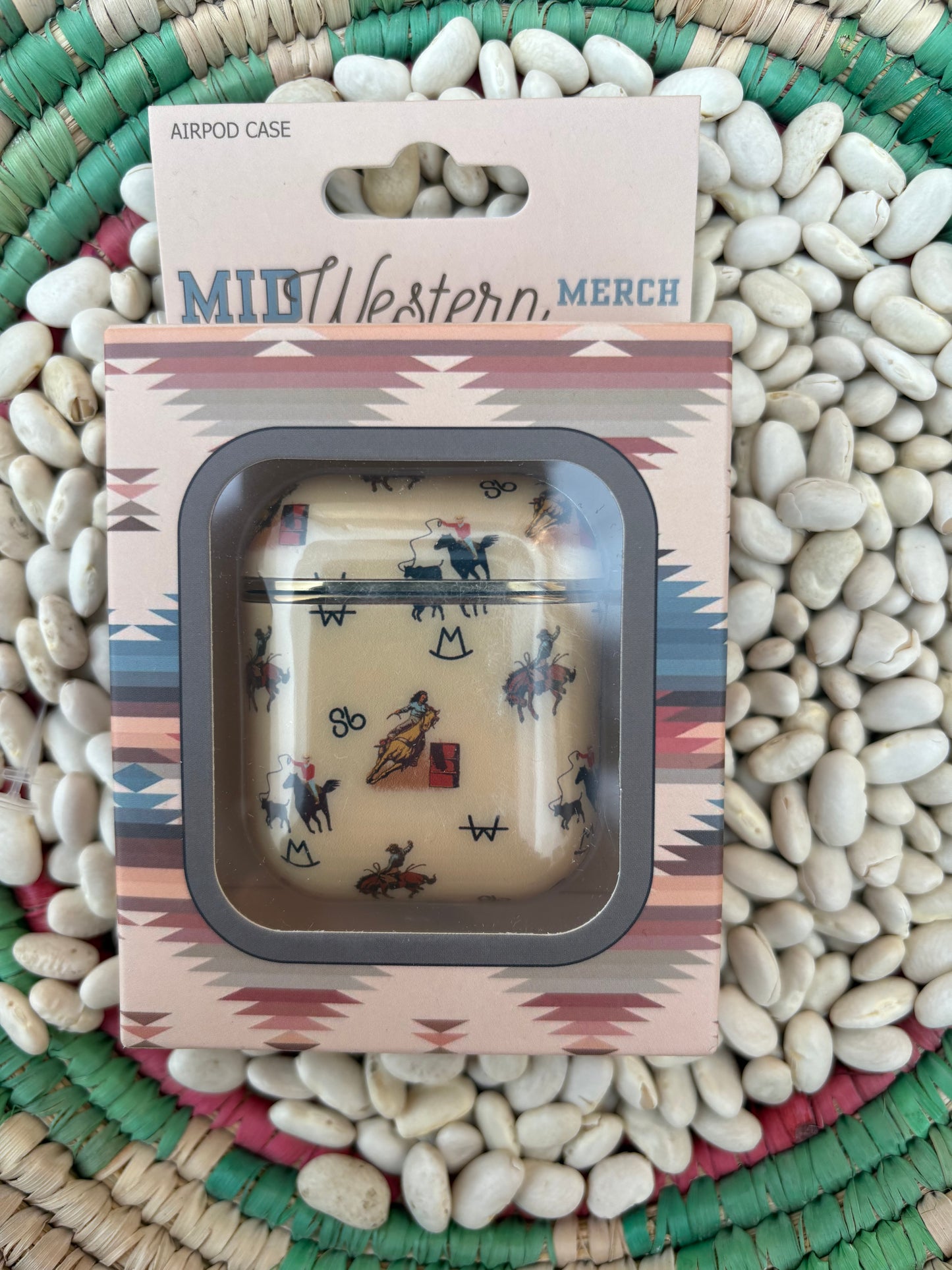 Vintage Cowboy Airpod Case