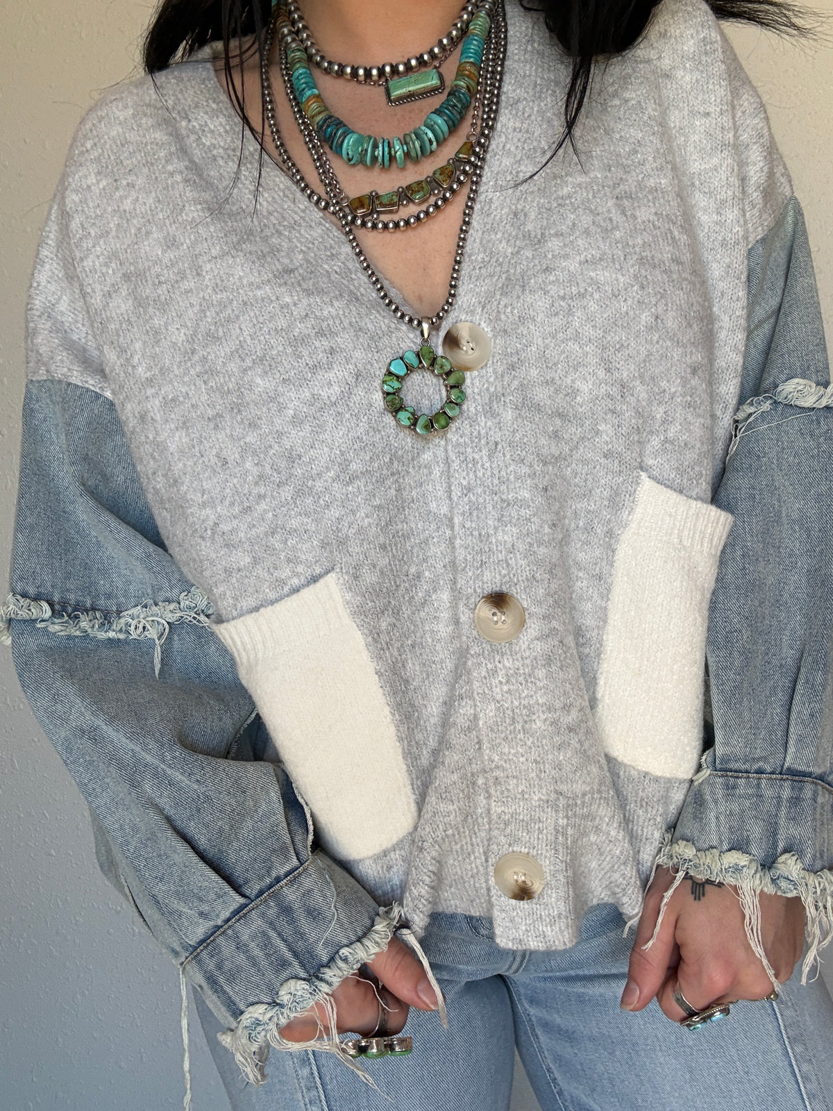 The Dandy Denim Cardigan