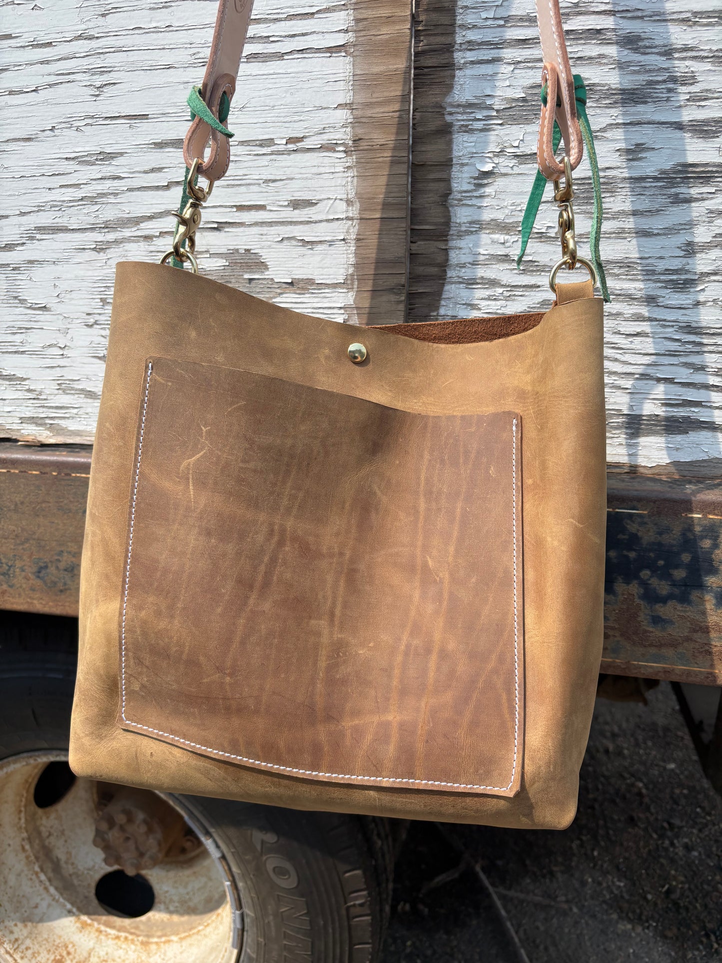 Wild Ponies Tote Bag *Tan