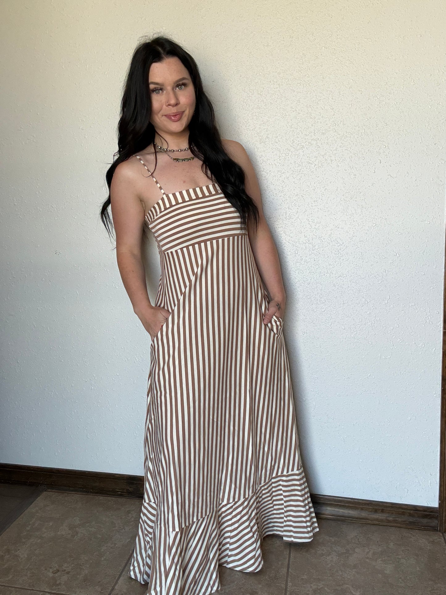The Funnel Cake Maxi Dress