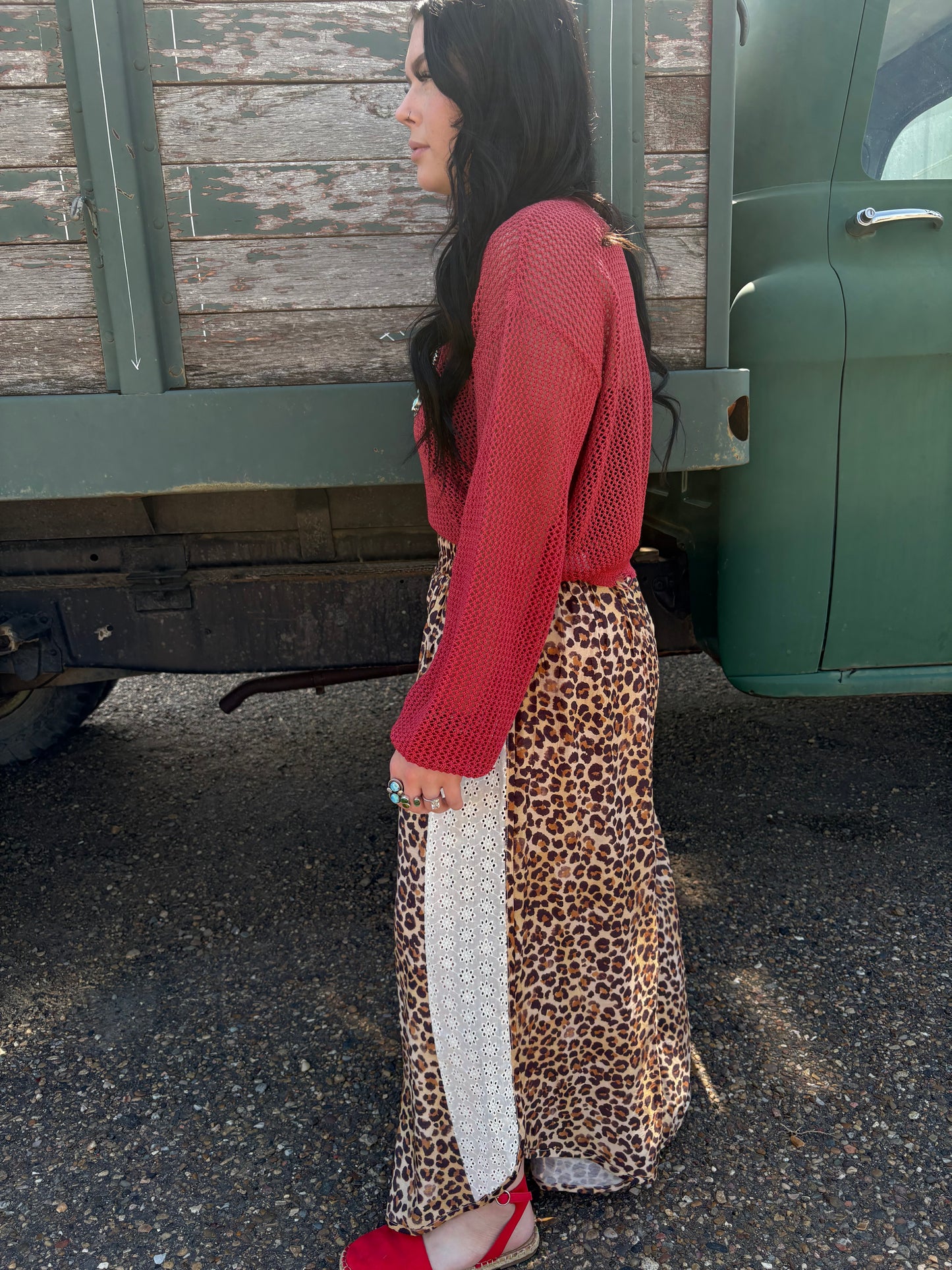 Liberty Leopard Wide Leg Pants