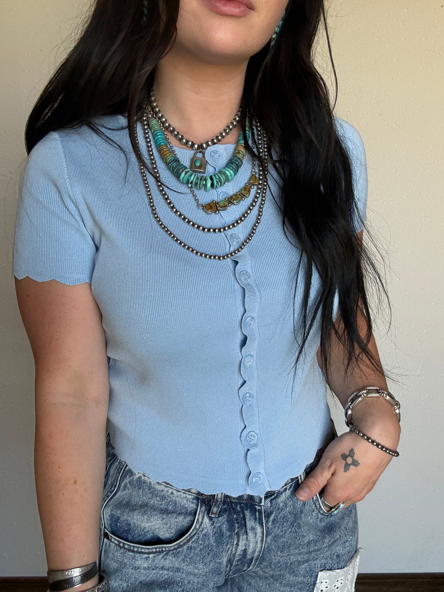 The Kels Ruffle Top