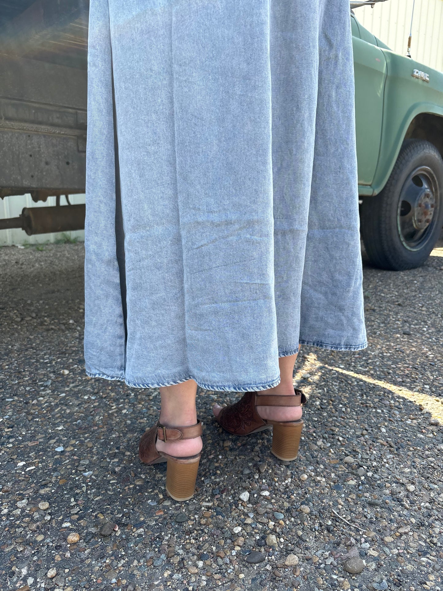 The Firework Denim Dress
