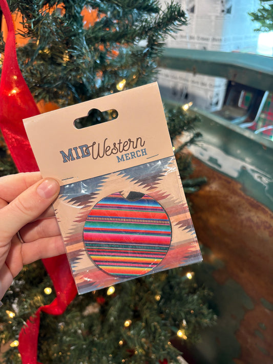 Serape Car Coaster