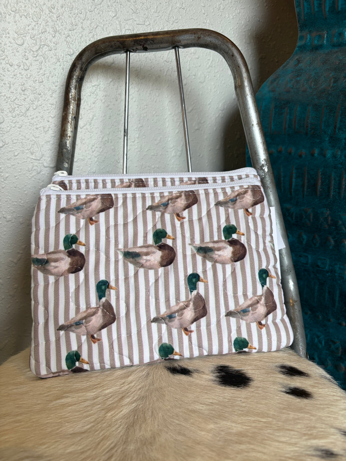 Mallard Duck Makeup Bag