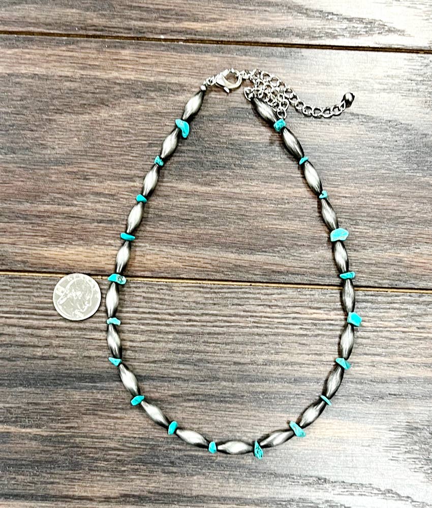 Torpedo Pearls w/ Turquoise