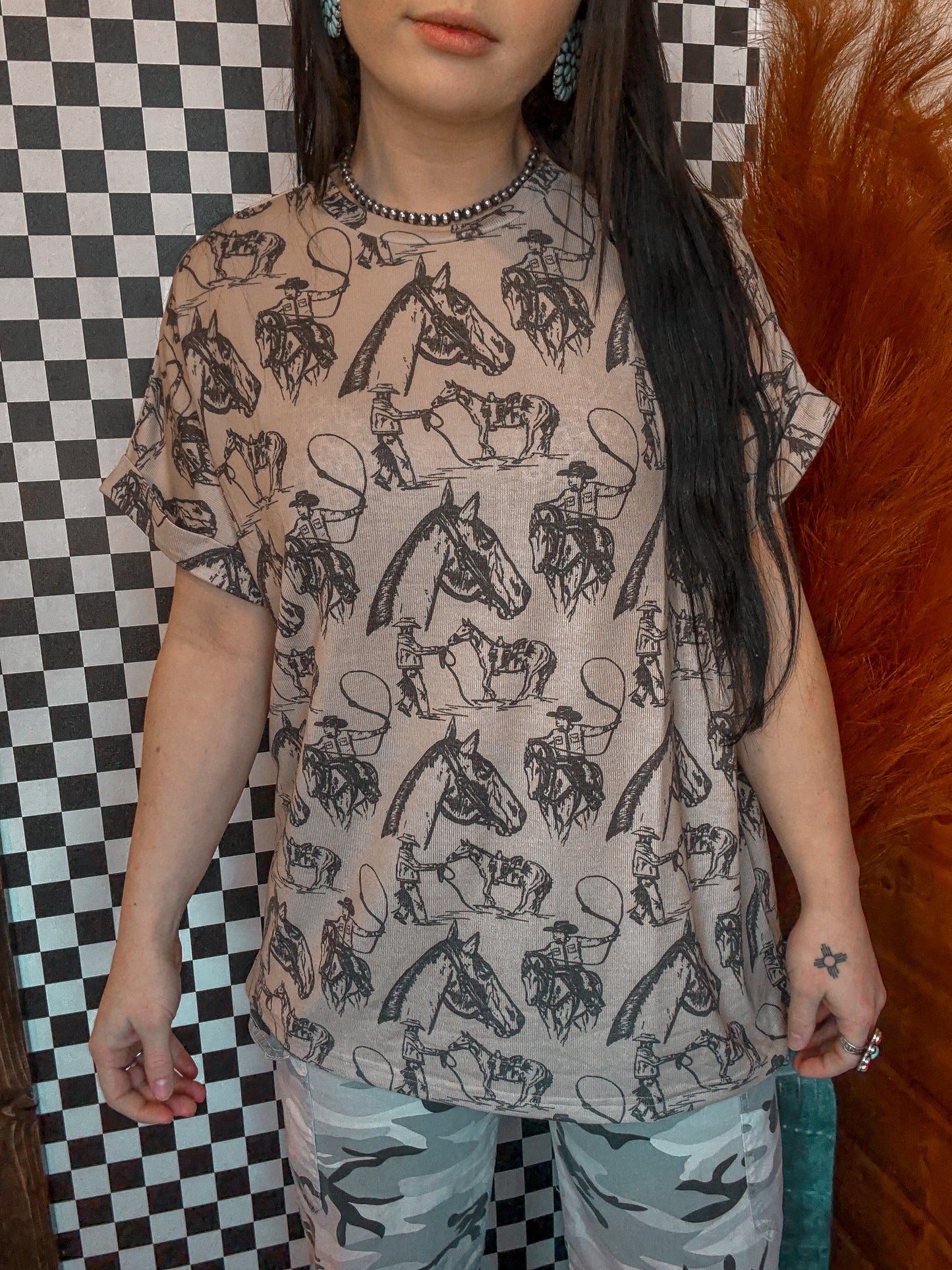 Western Way Oversized Tee