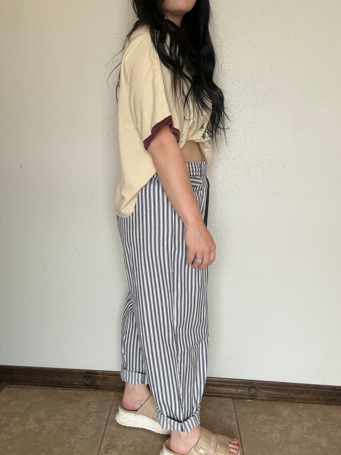 The Cayko Stripe Denim *Navy