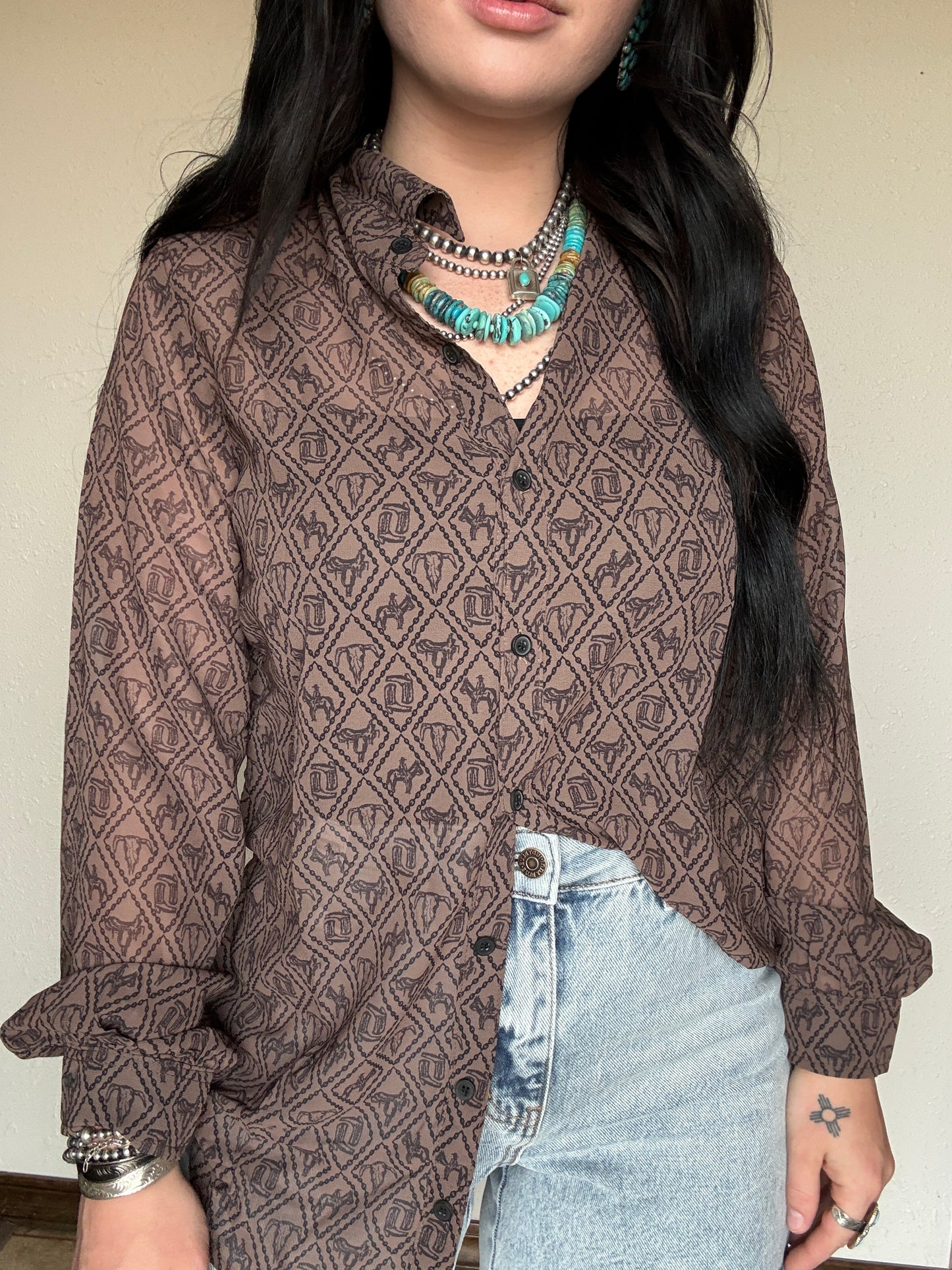 Badlands Mesh Blouse