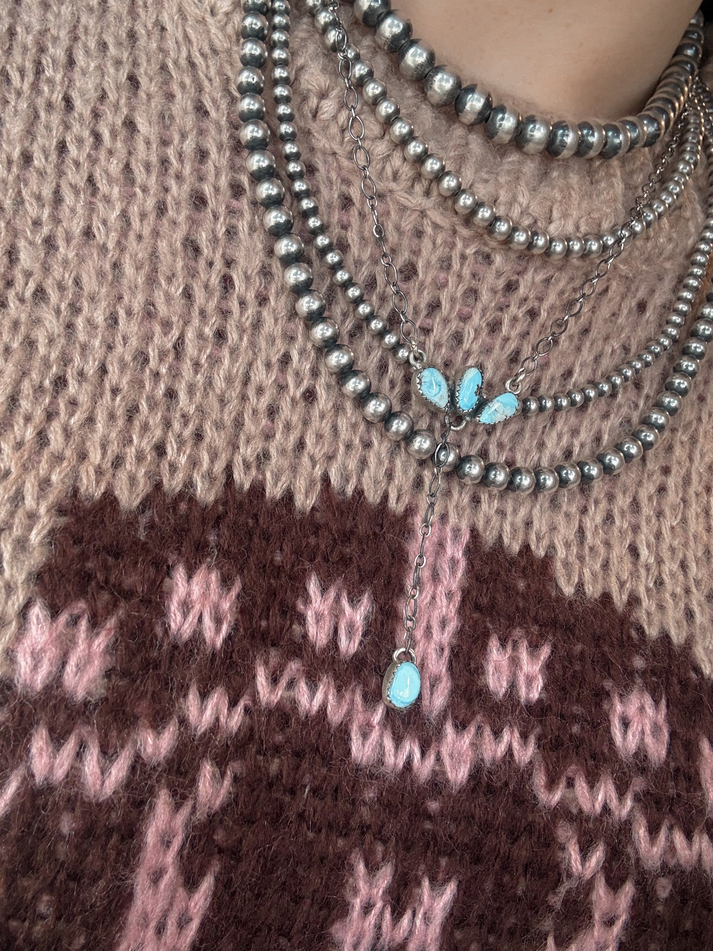 Golden Hills Lariat Necklace