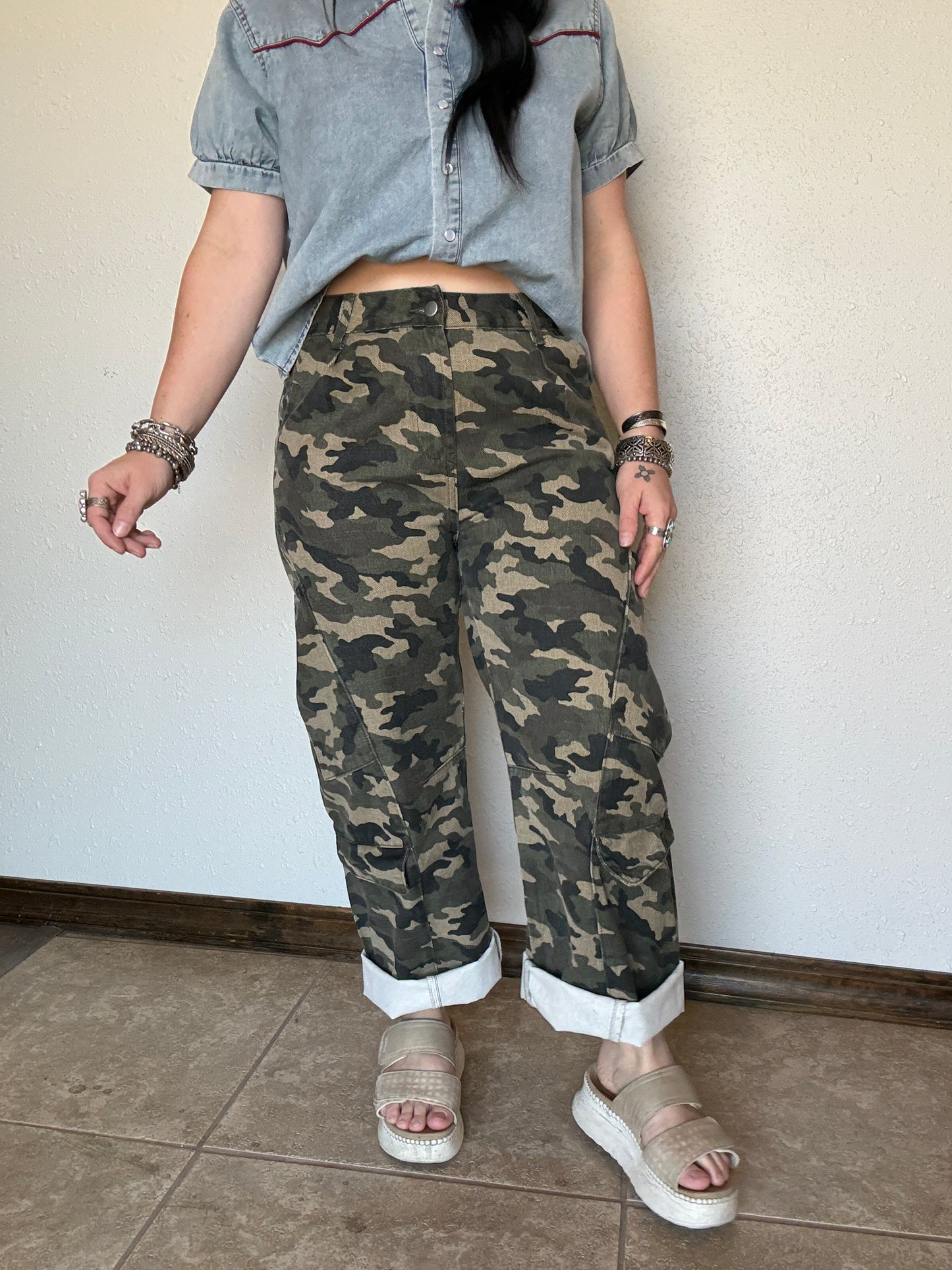 The Castaway Camo Cargo Pants
