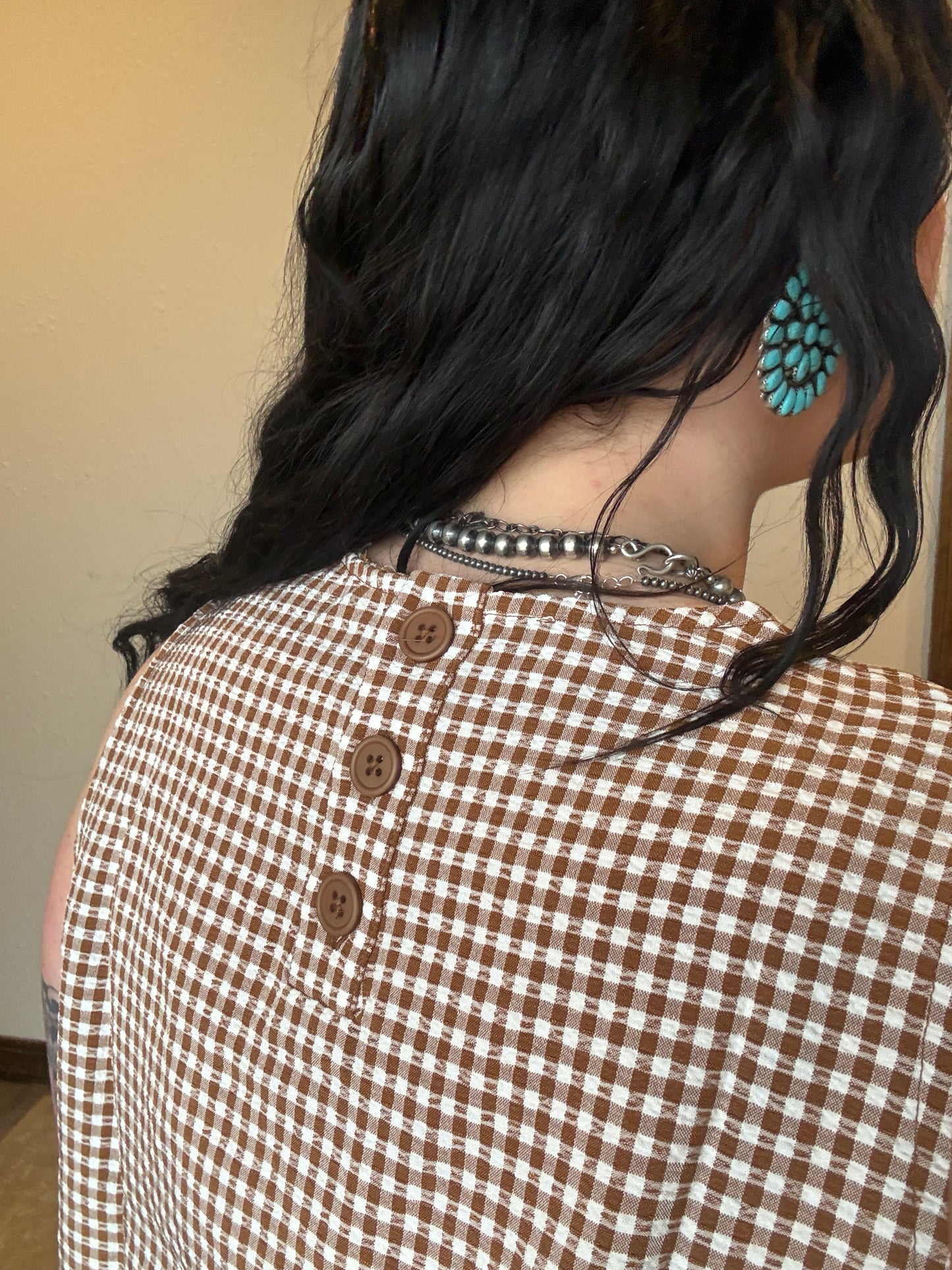 The Cowboy Check Skort Set