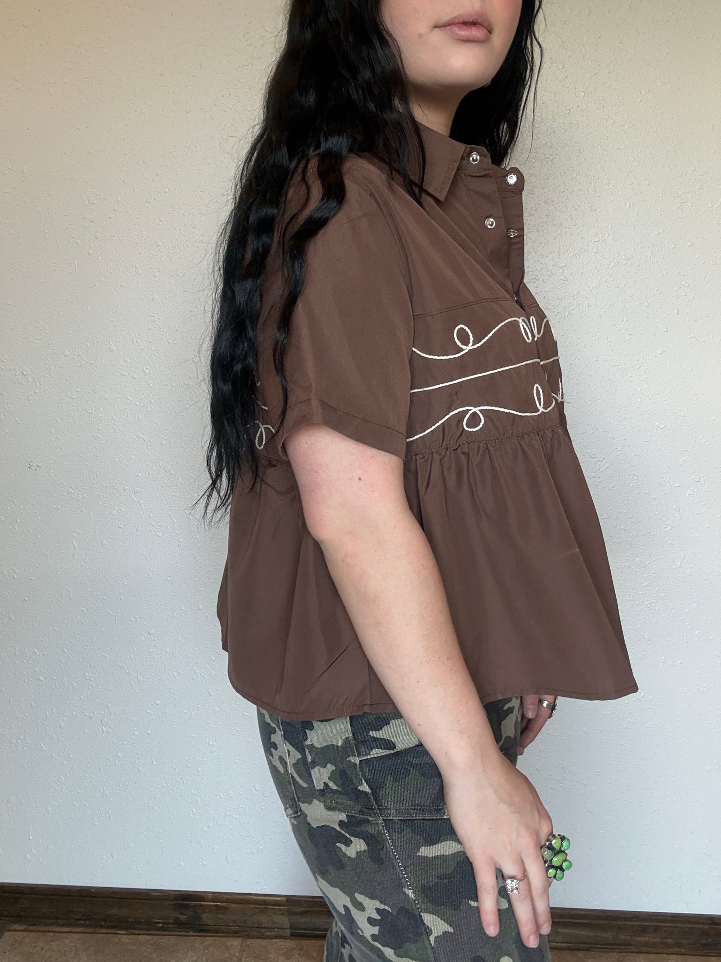 Loopty Lou Short Sleeve *Chocolate