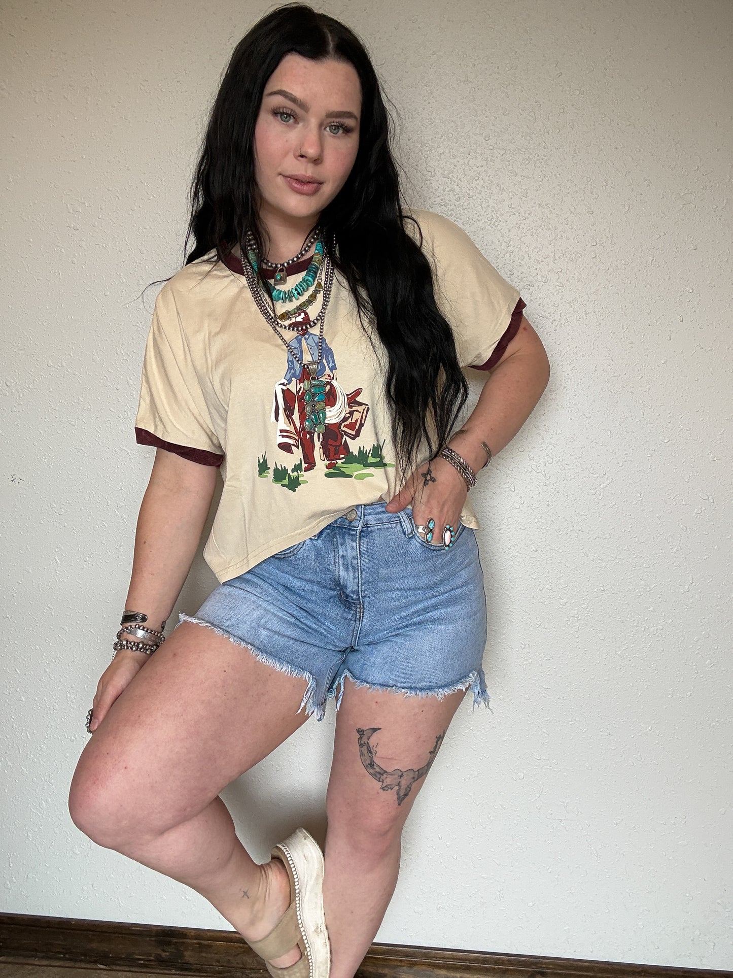 The Callie Denim Shorts