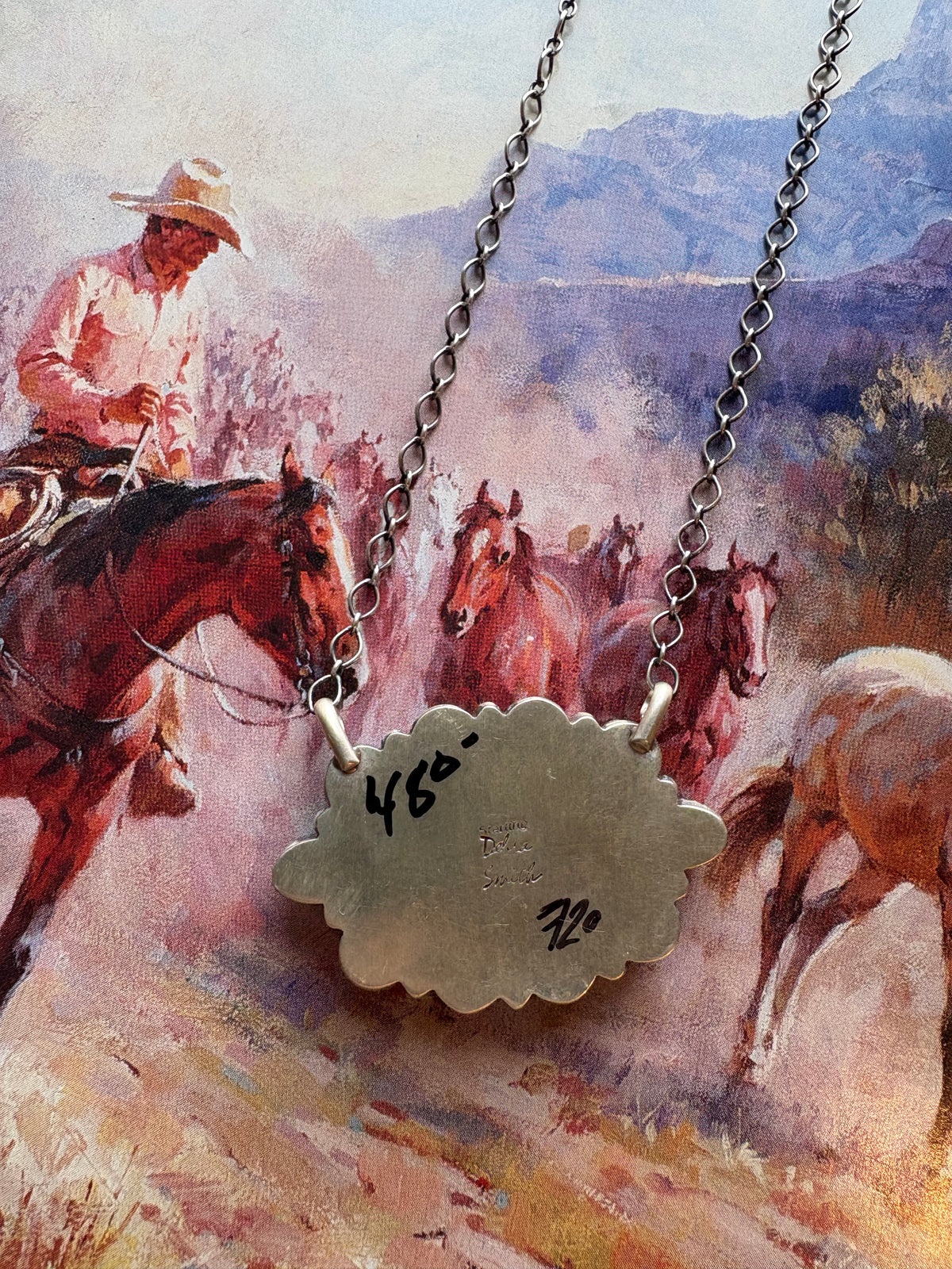Debra Smith Kingman Cluster Necklace