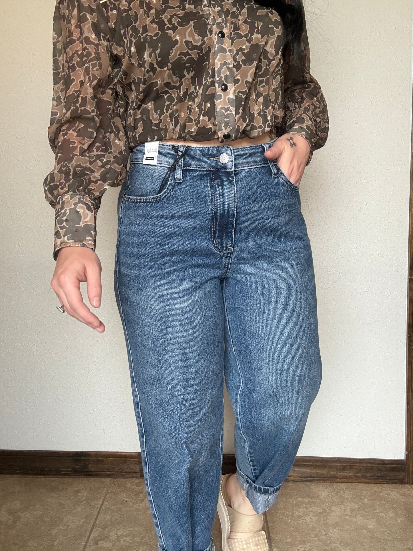 The Betsy Baby Barrel Jean