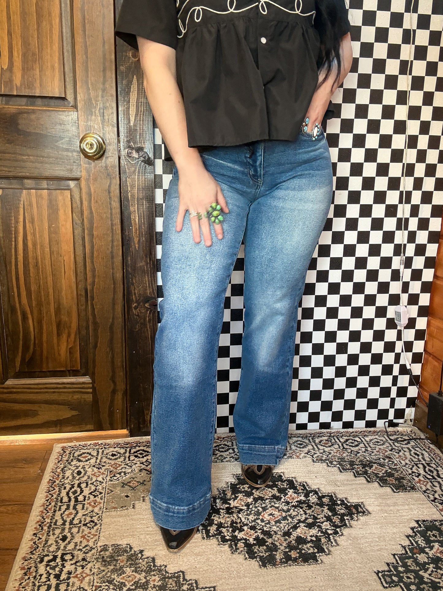 The Ezra Stone Wash Trouser