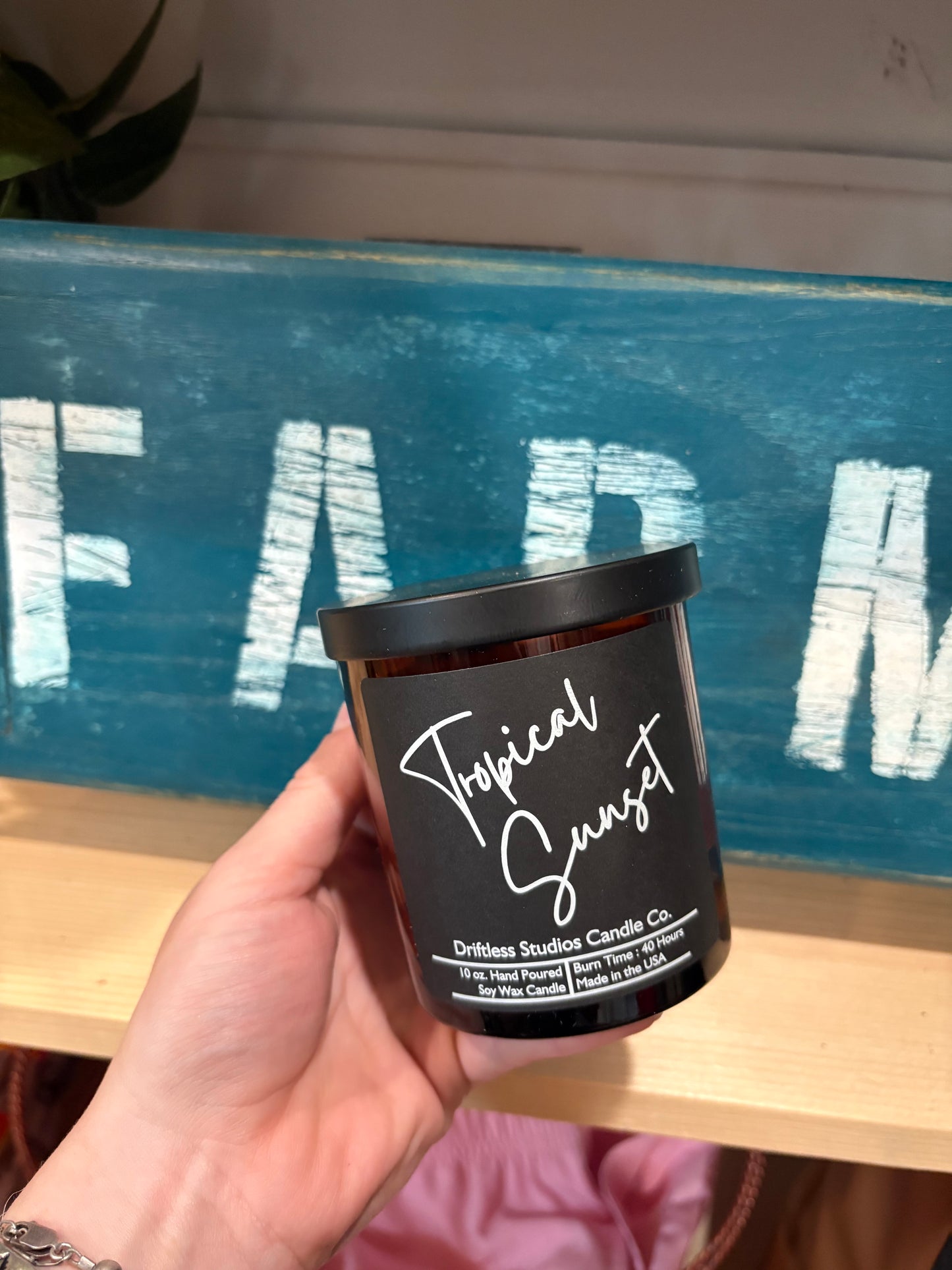 Tropical Sunset Soy Wax Candle