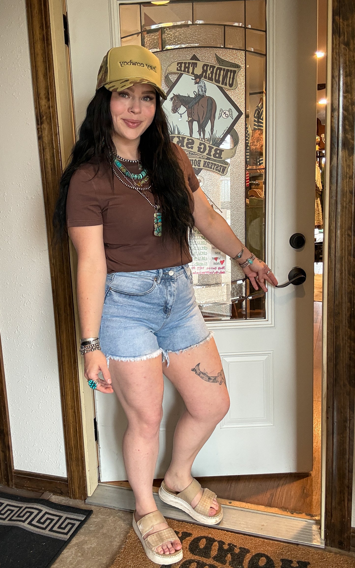 The Callie Denim Shorts