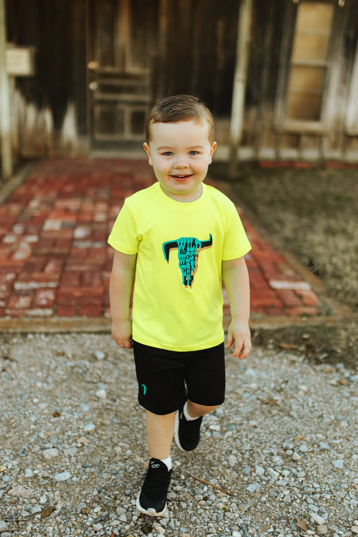 Ranchy Rascals Short+Tee *Neon Skull