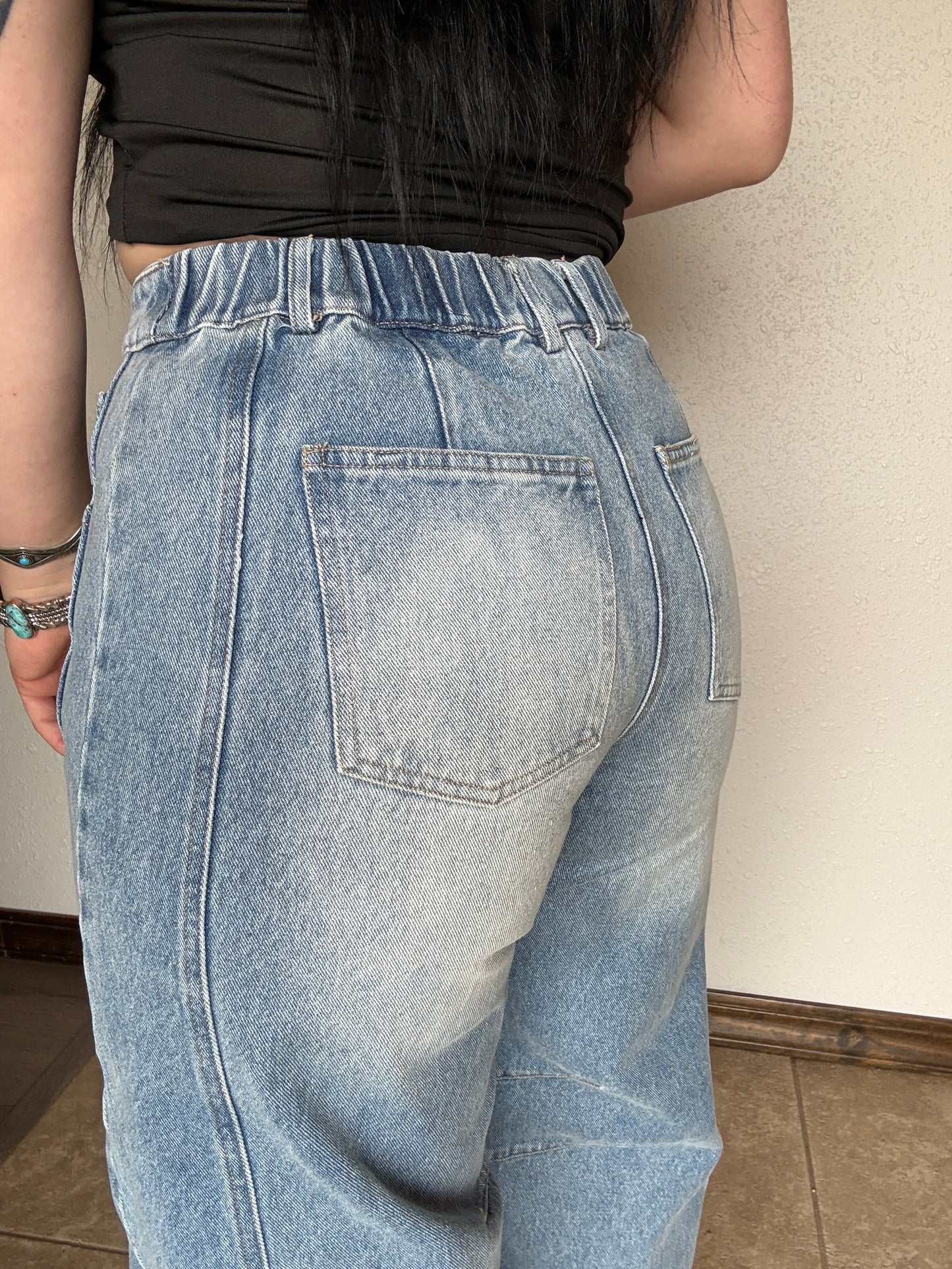 The Perfect Denim Barrel Jeans