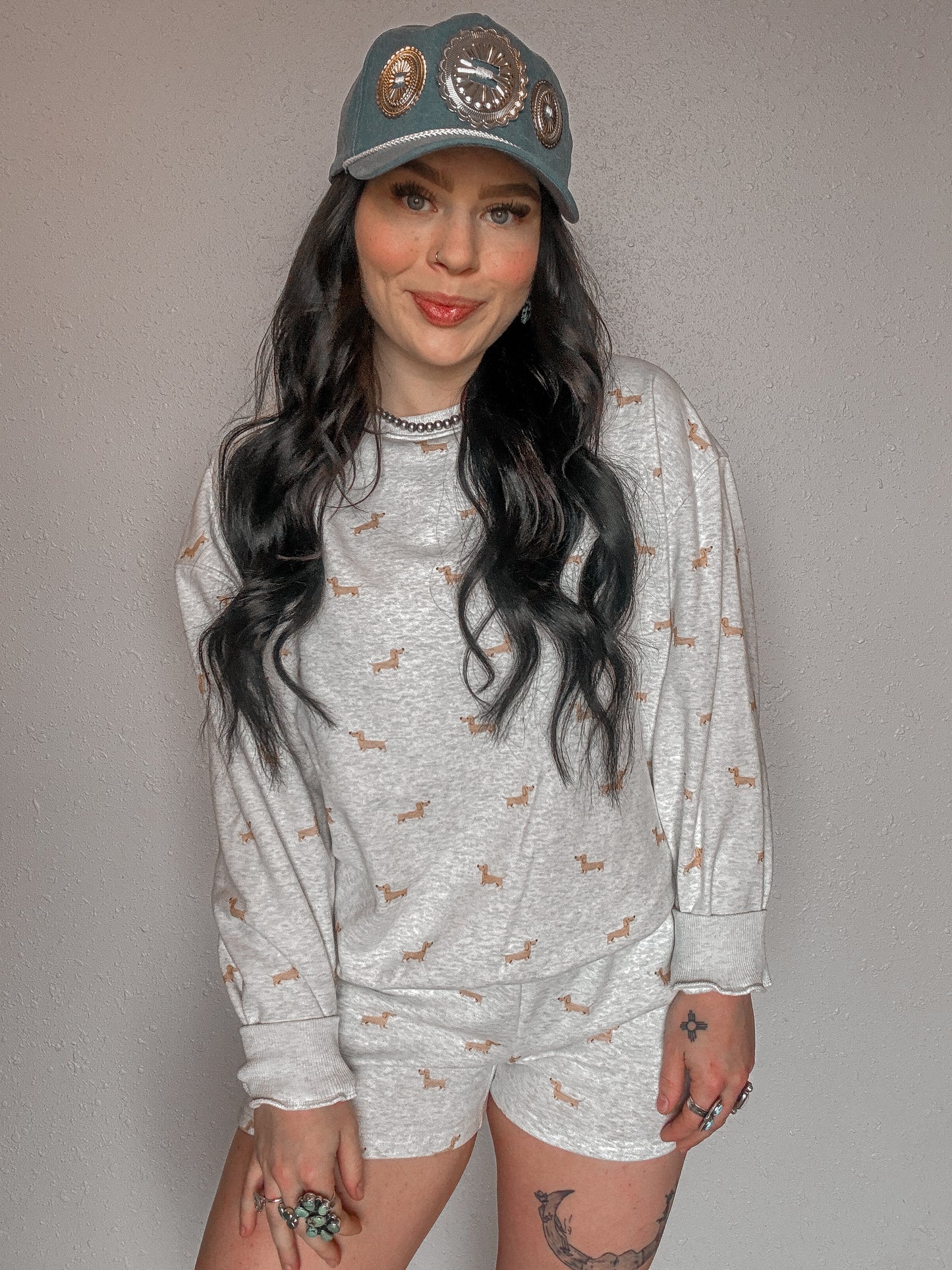 The Western Weenie Dog Crewneck