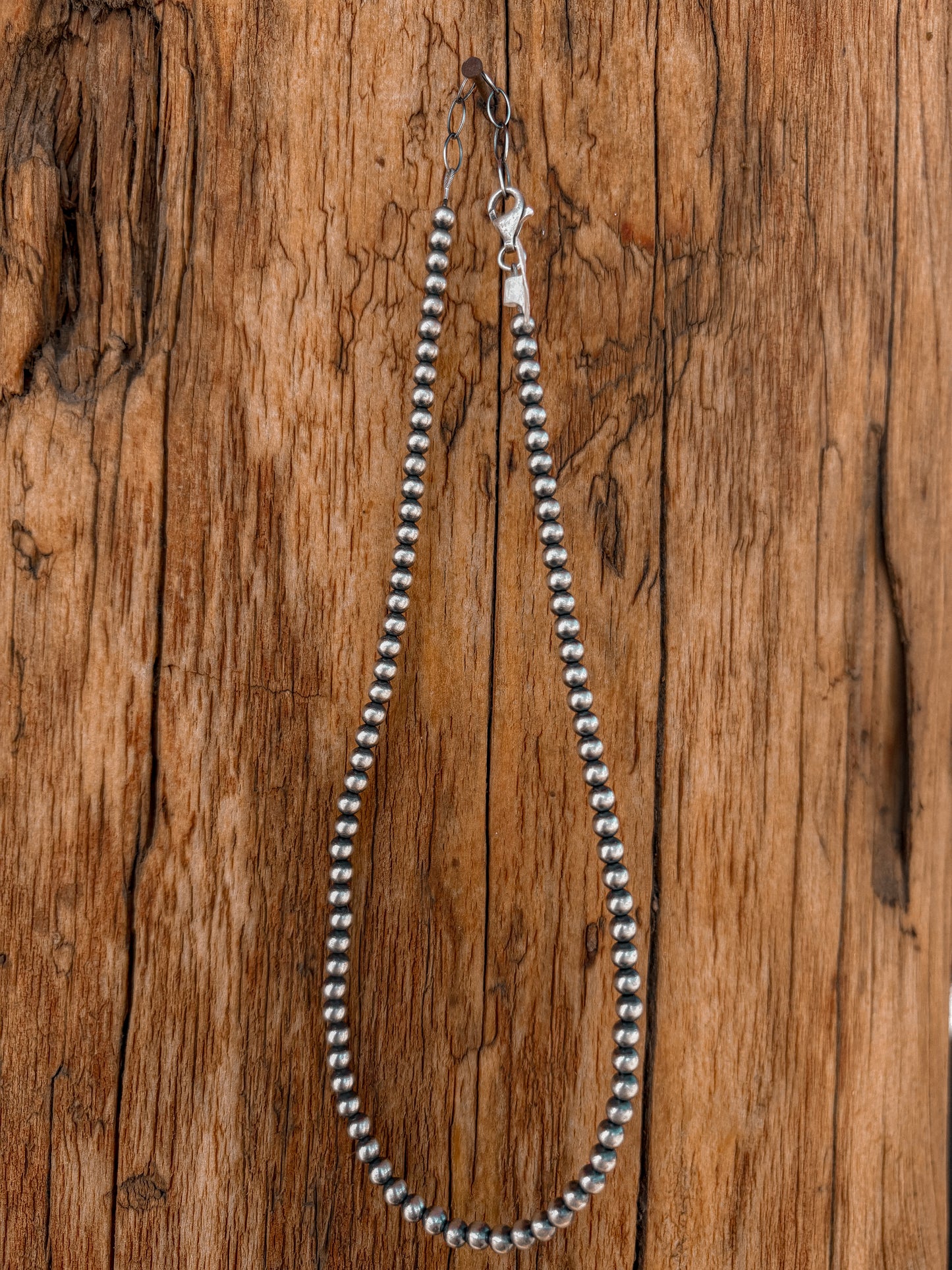 Everyday Sterling Silver Choker Necklace 4mm 16”