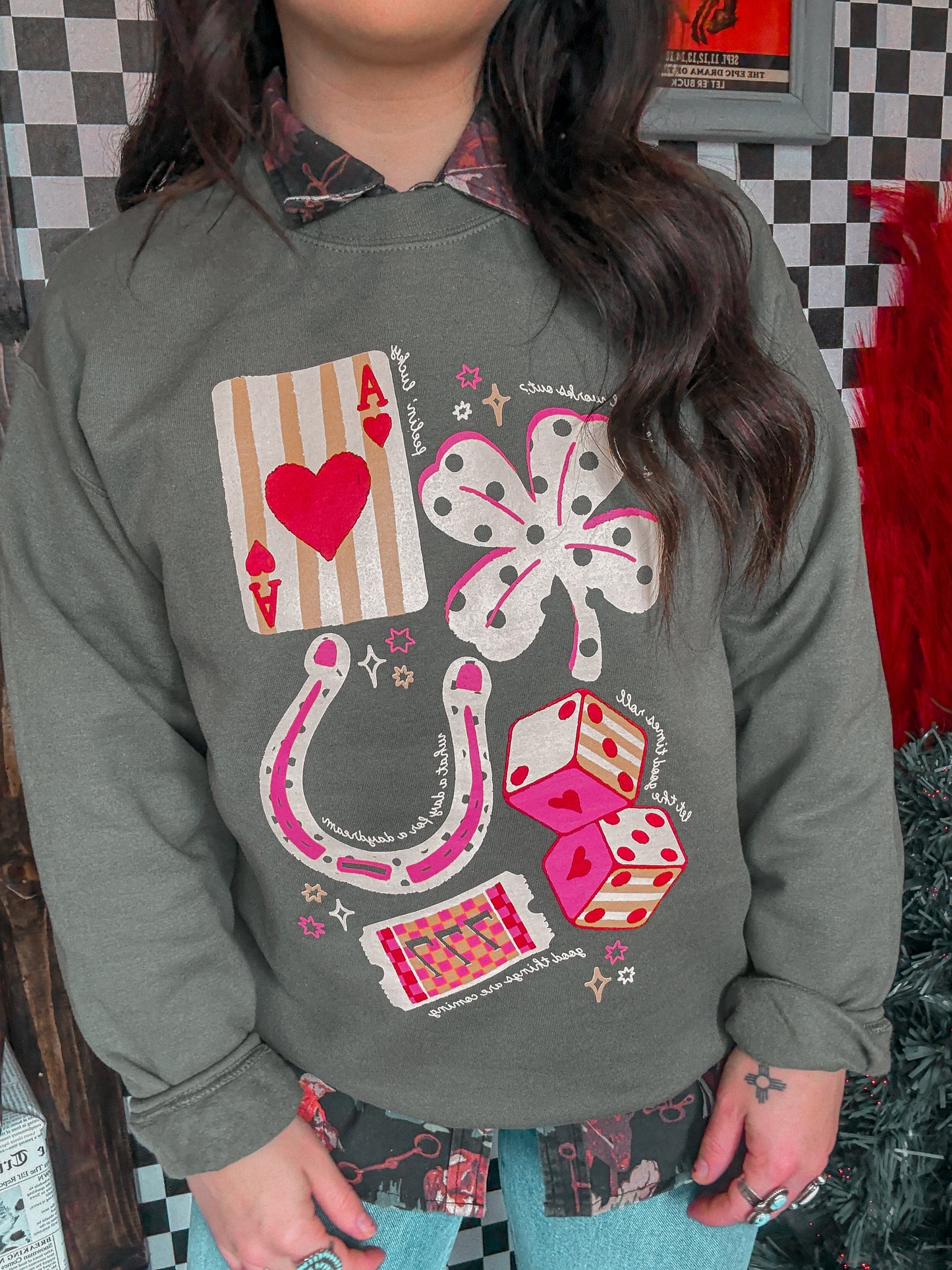 Western Lucky Crewneck