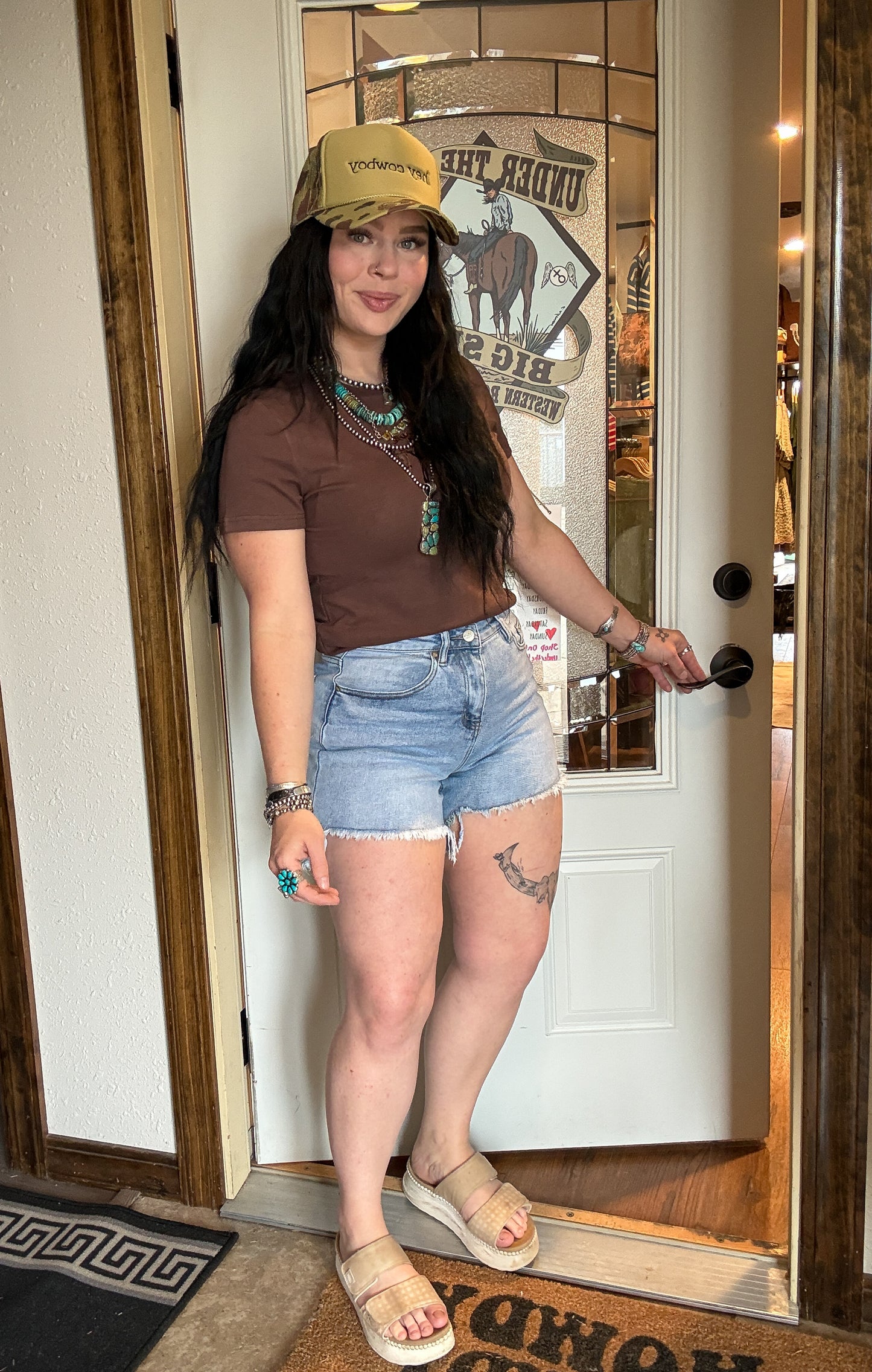 The Callie Denim Shorts