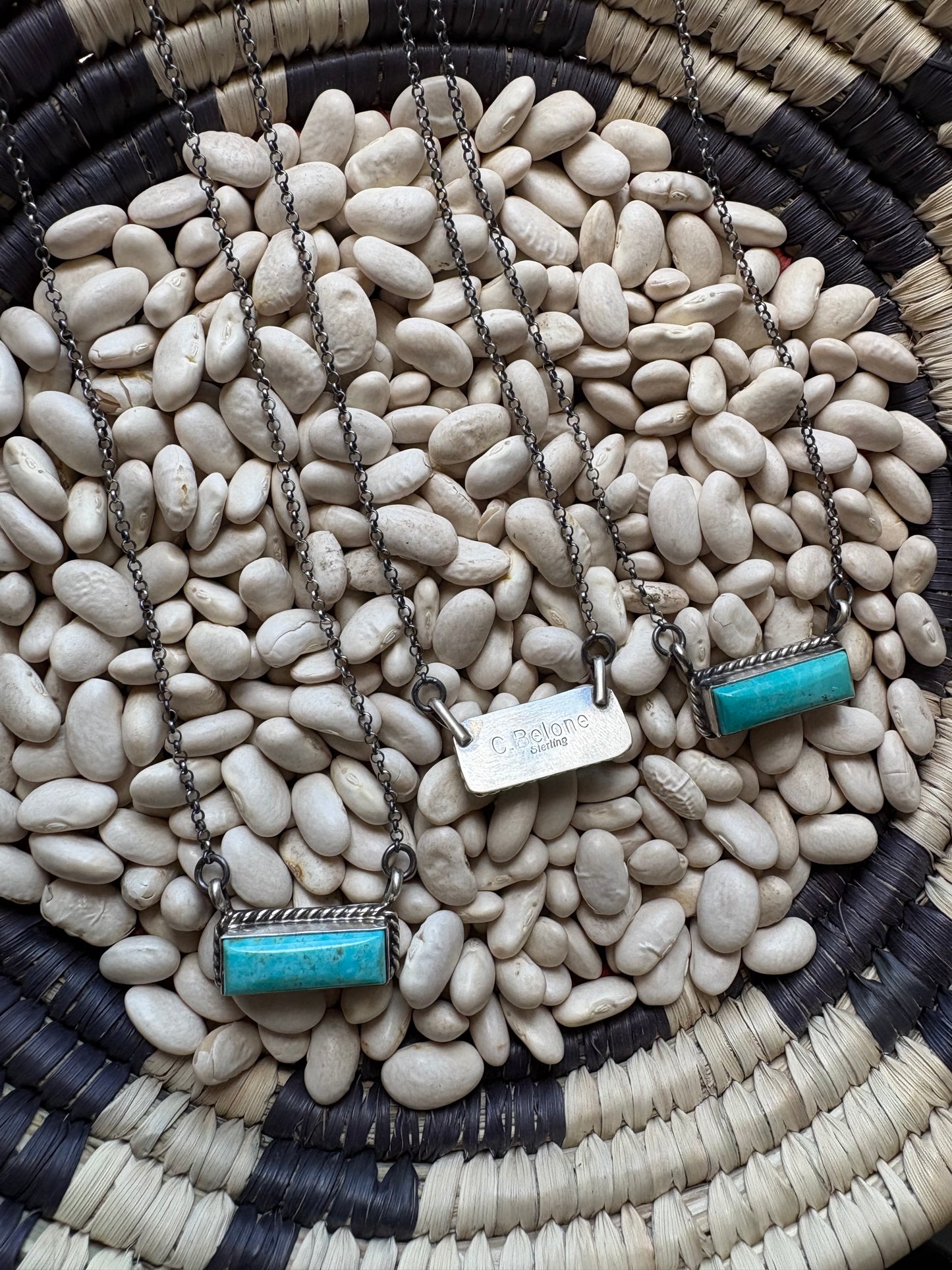 Chassity Belone 
 Native Bar Necklace
