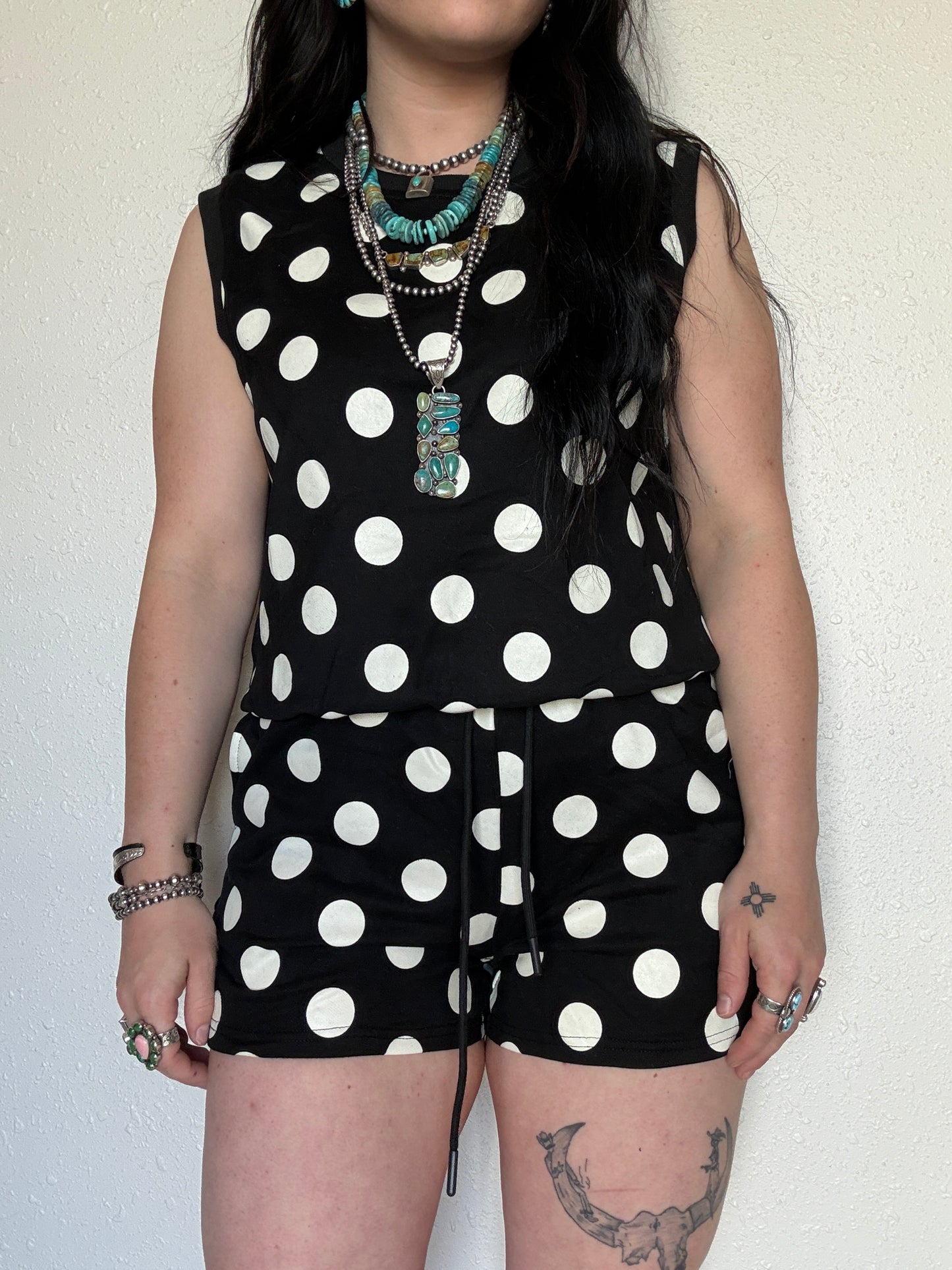 The Avery Polka Dot Lounge Set