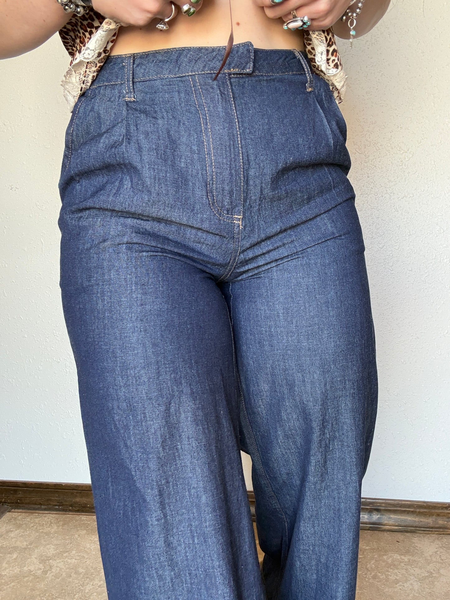 The Skyline Wide Leg Denim