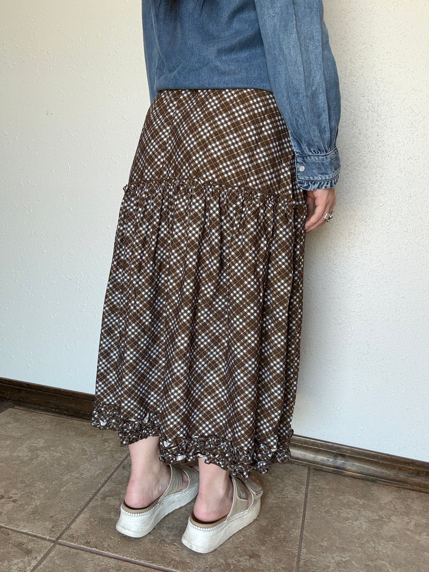 Prairie Picnic Maxi Skirt