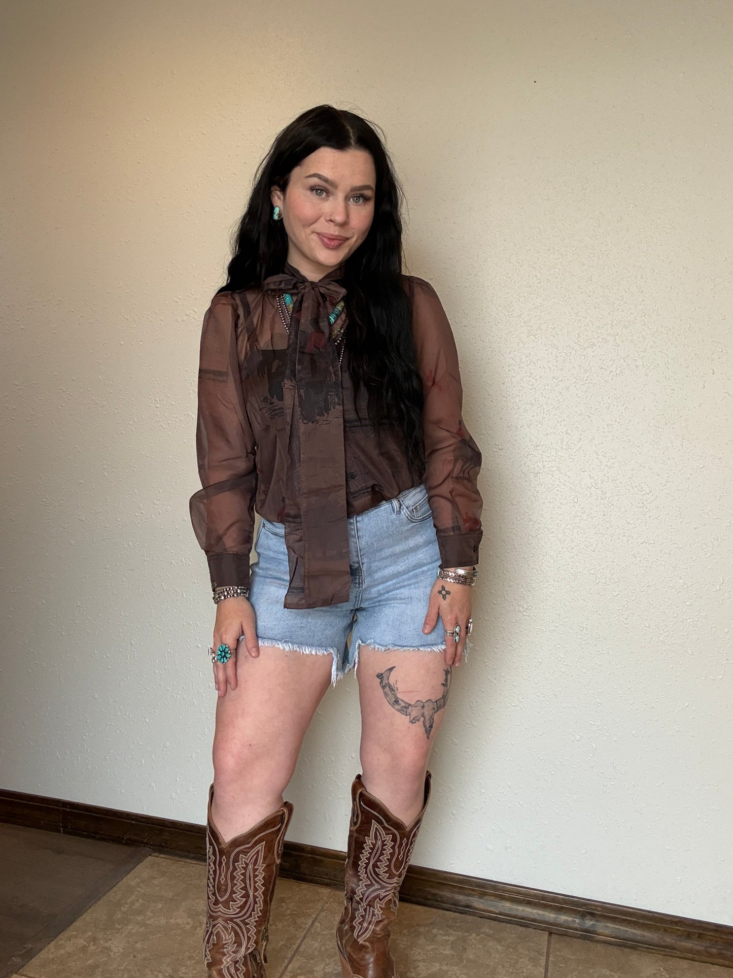 The Callie Denim Shorts