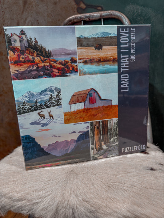 Land That I Love 1000 Piece Puzzle