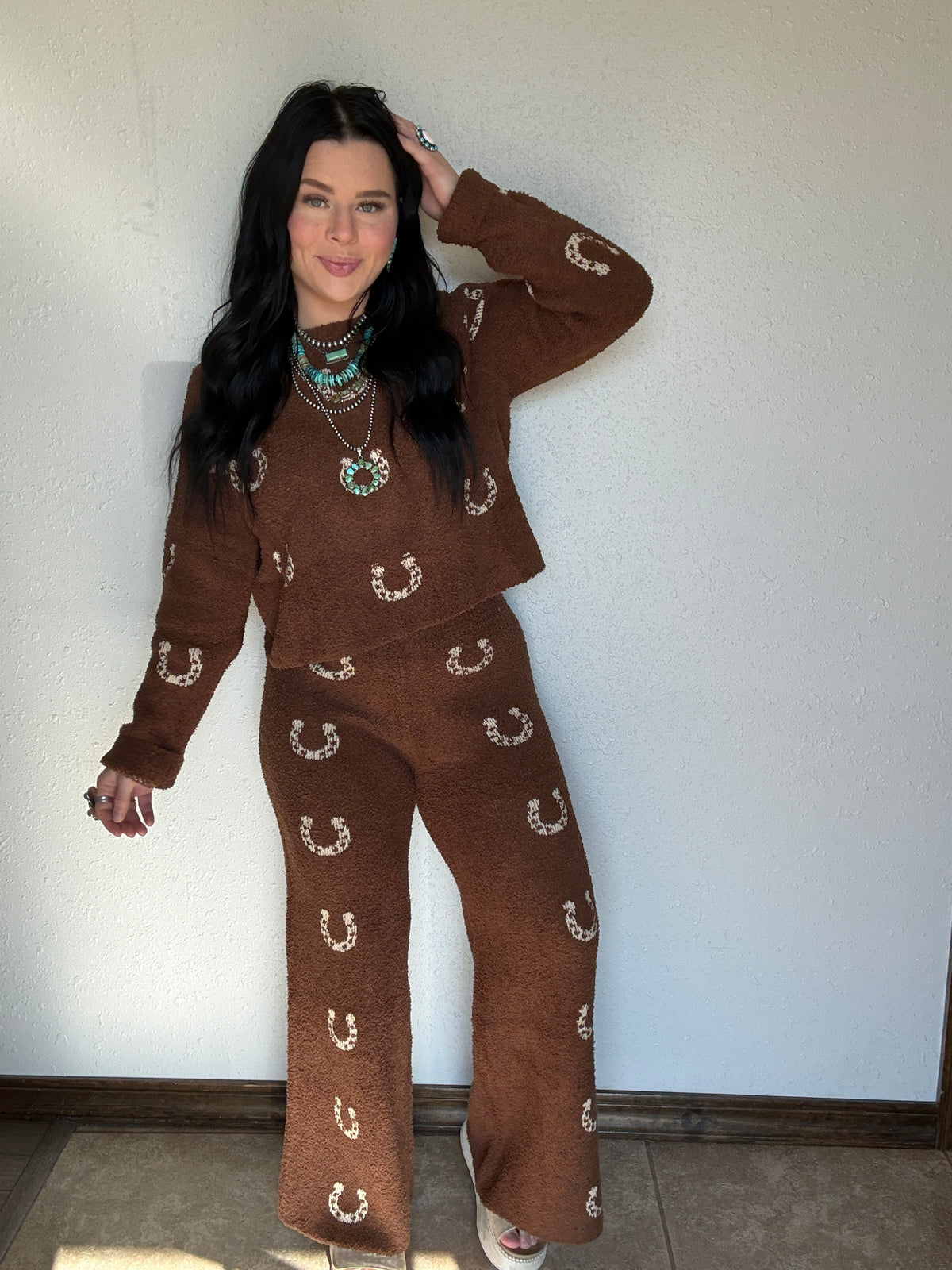 Horseshoe Knit Set