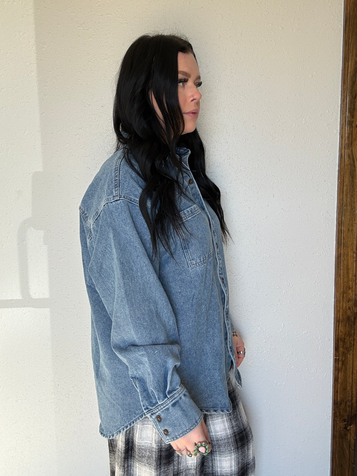 The Daily Denim Long Sleeve