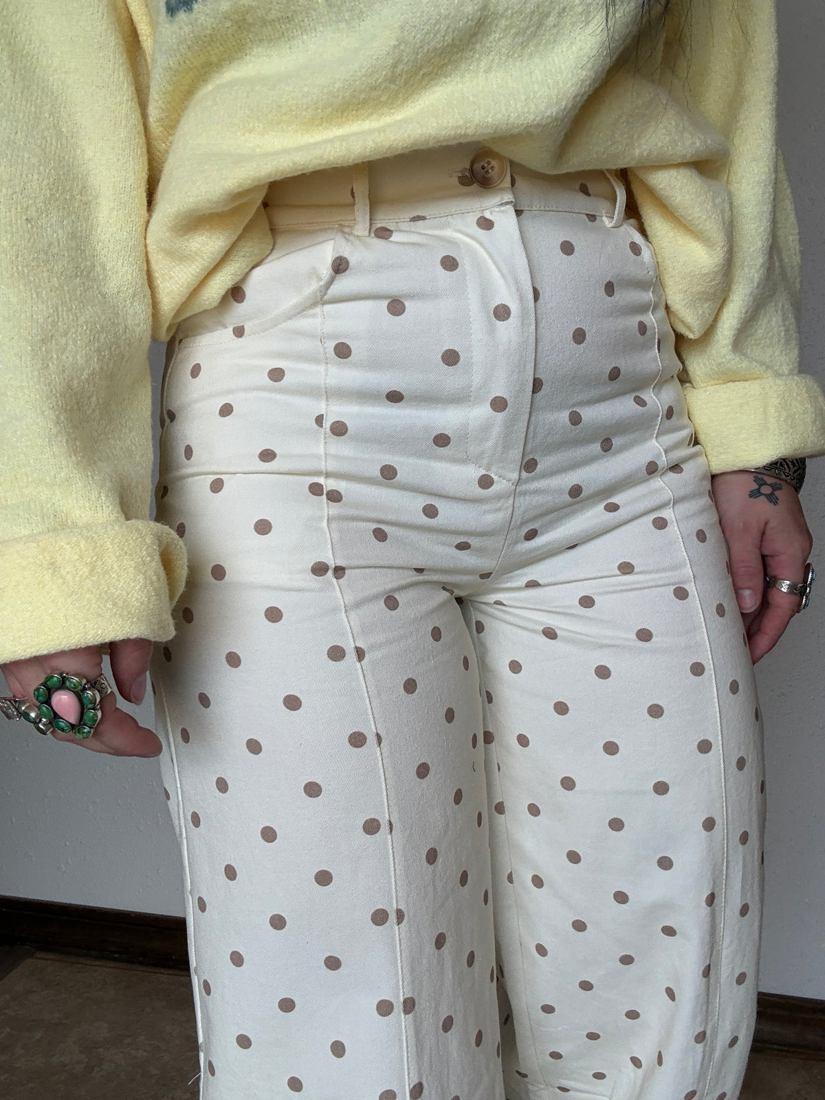 Fall Nights Polka Dot Pant