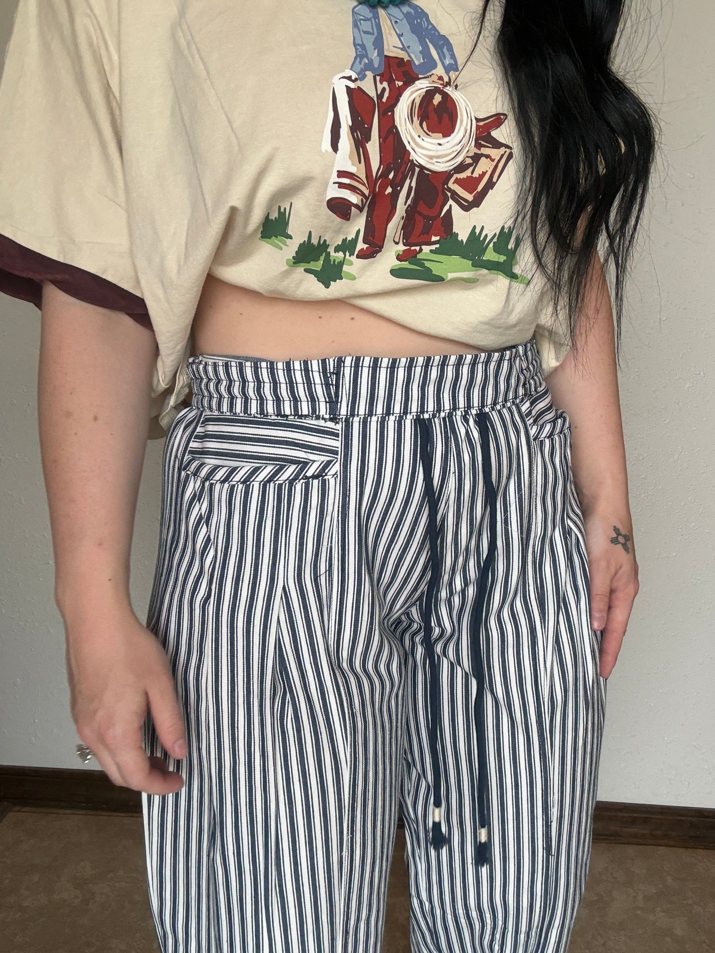 The Cayko Stripe Denim *Navy